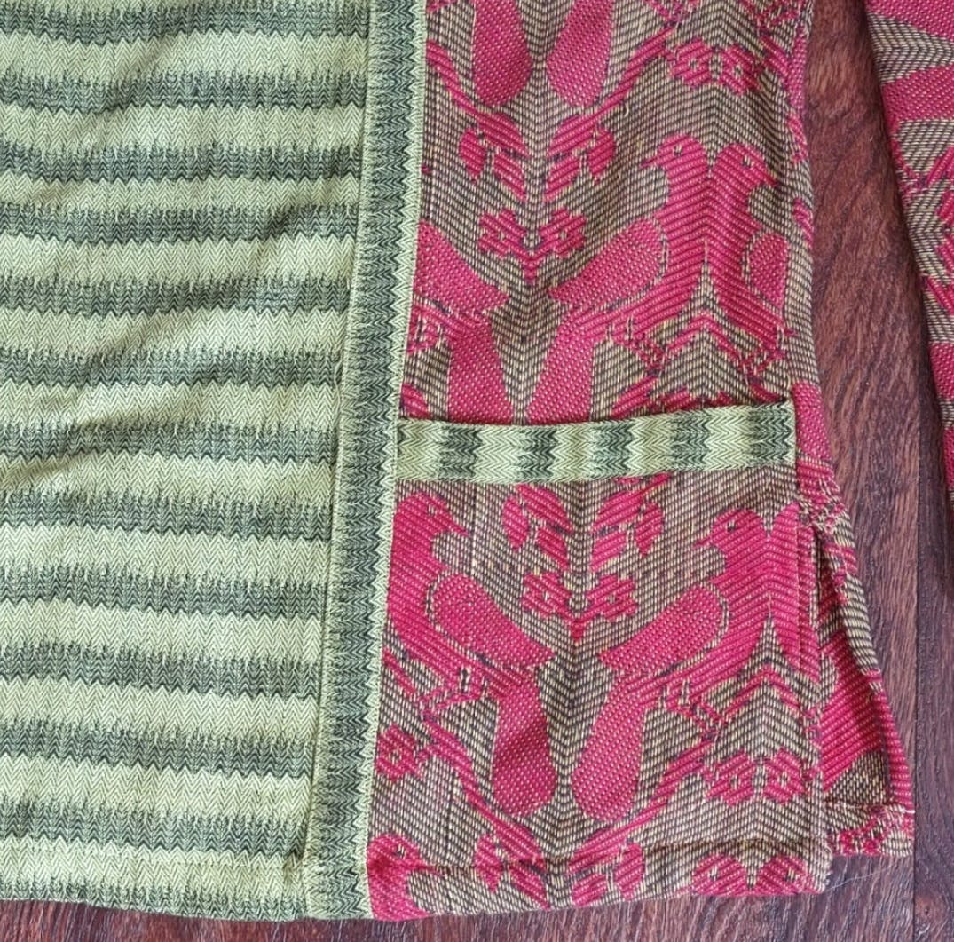 80's Tapestry Top with Leg of Mutton Sleeve by Images Of Change - Image 4