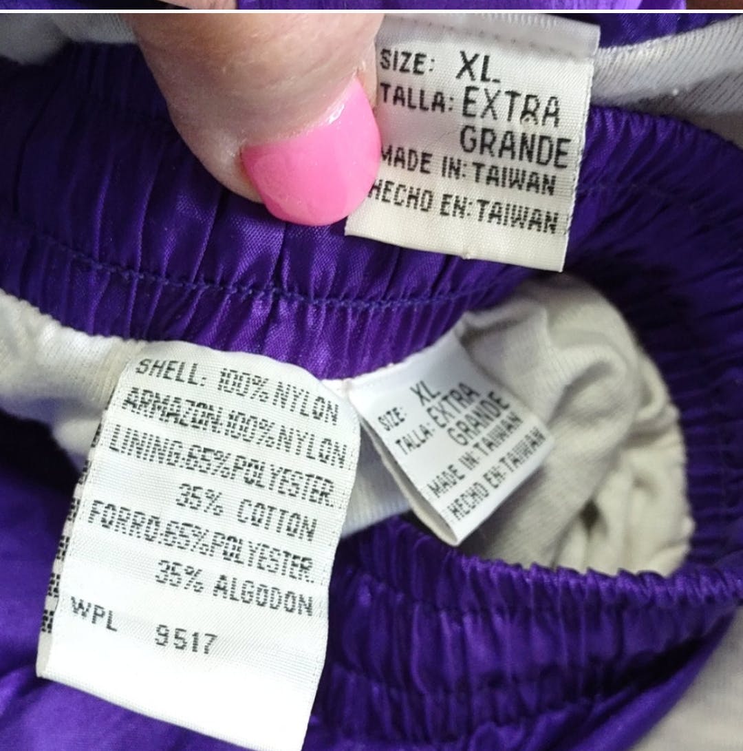 80's Purple Two Piece Jogger Set - Image 8