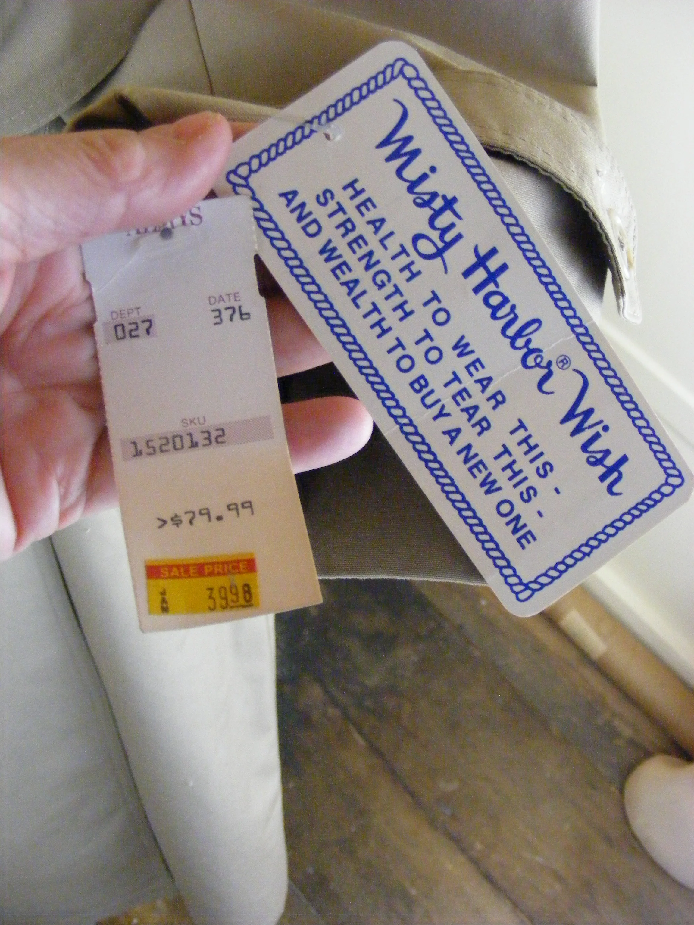 80s Trench Coat Deadstock Beige With Wool Scarf Belted By Misty Harbor - Image 9