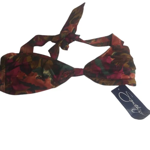 80s Two Piece Floral Swimsuit by  Jantzen - Image 5