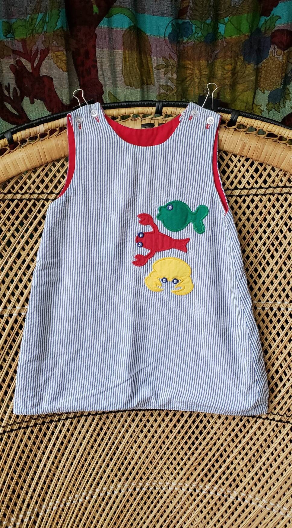 80s Under The Sea Toddler Dress Girls 3t by The Bailey Boys - Image 2