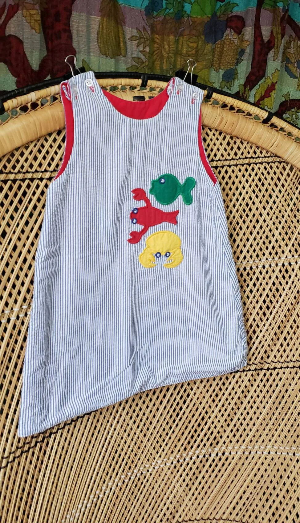 80s Under The Sea Toddler Dress Girls 3t by The Bailey Boys - Image 3