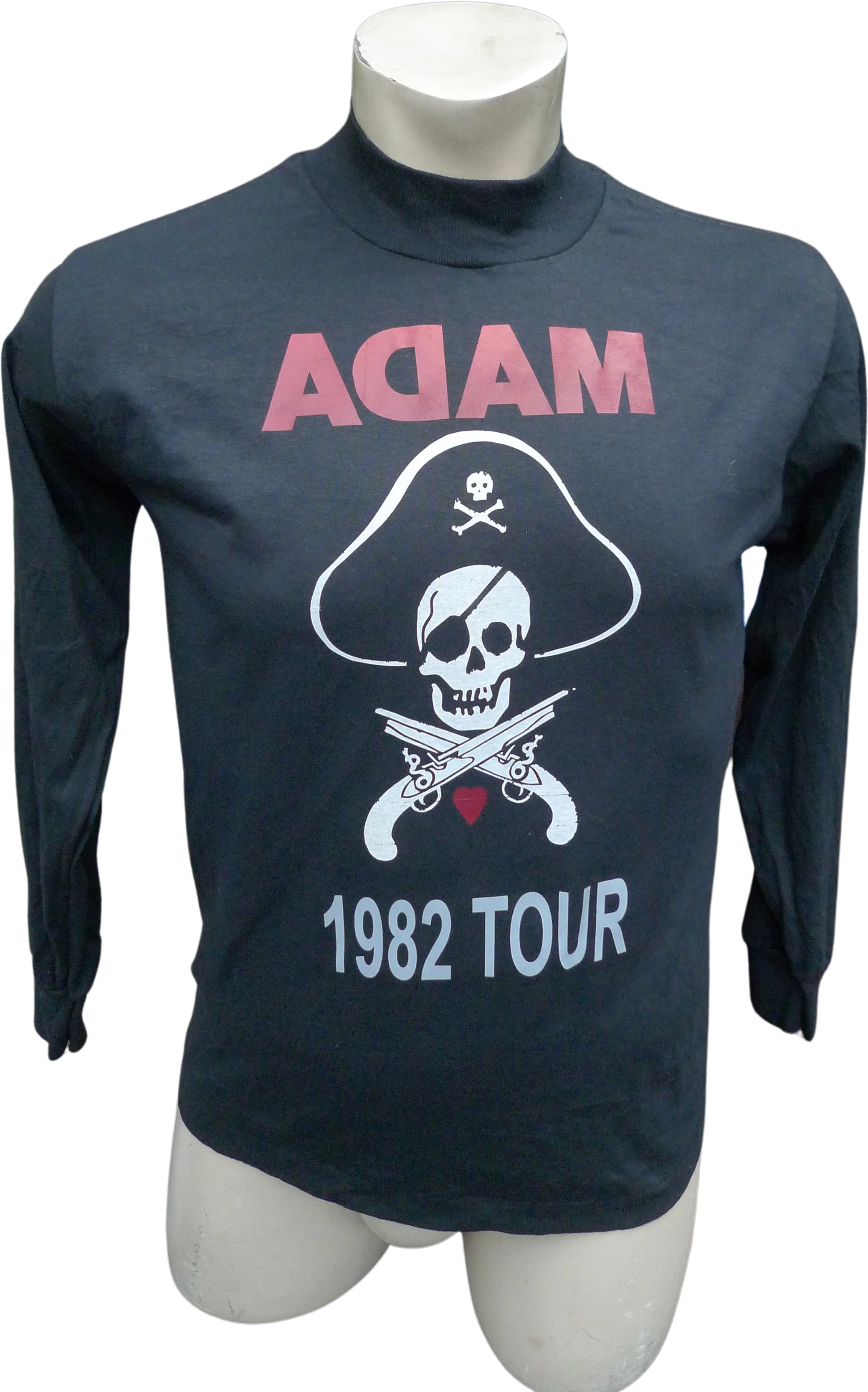 80s Unisex 40 * 1982 Adam Ant Single Stitch Shirt By Tee Jays