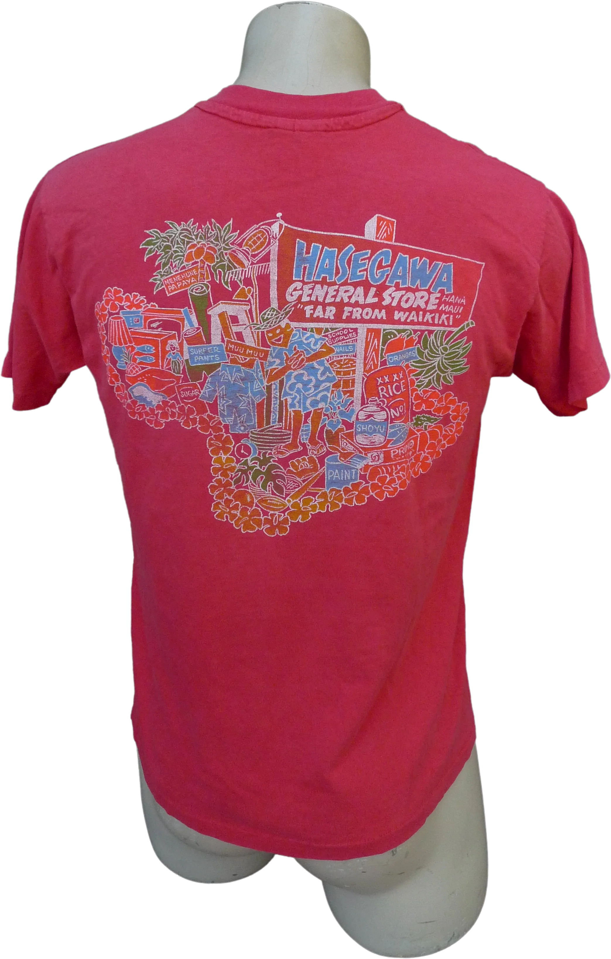 80s Unisex 42 * Hana Maui Hawaii Store Single Stitch T By Hanes - Image 2