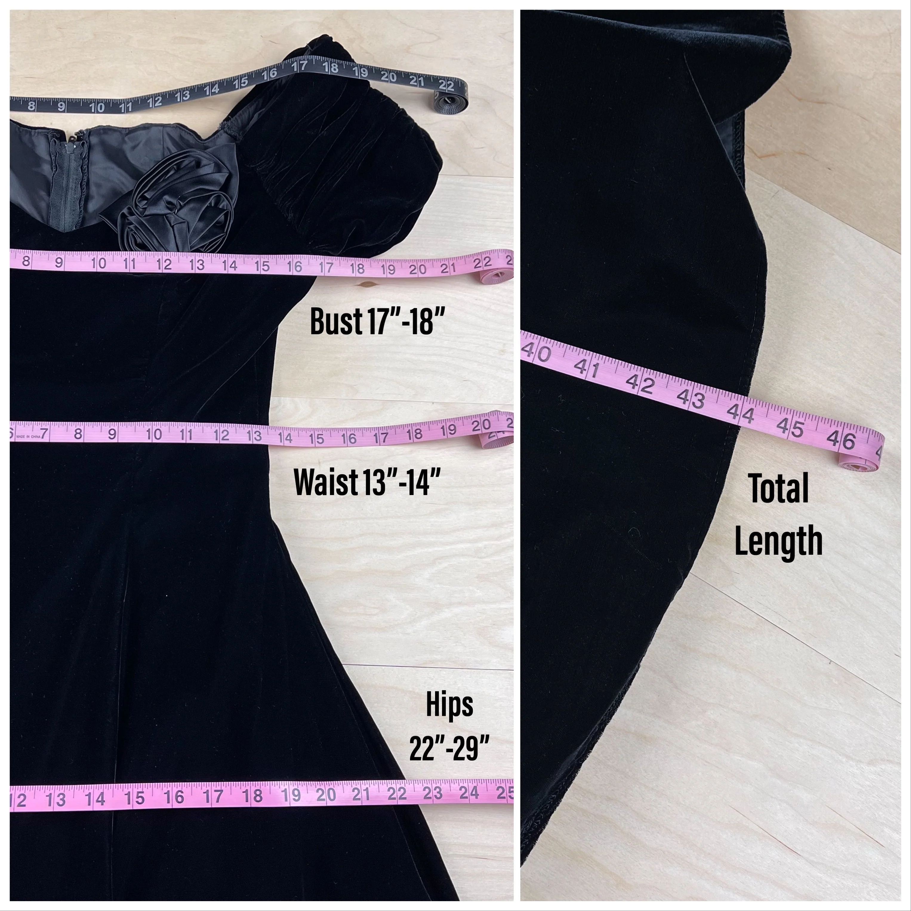 80s Velvet Off The Shoulder Fit And Flare Midi Dress By Karen Lucas for Niki - Image 8