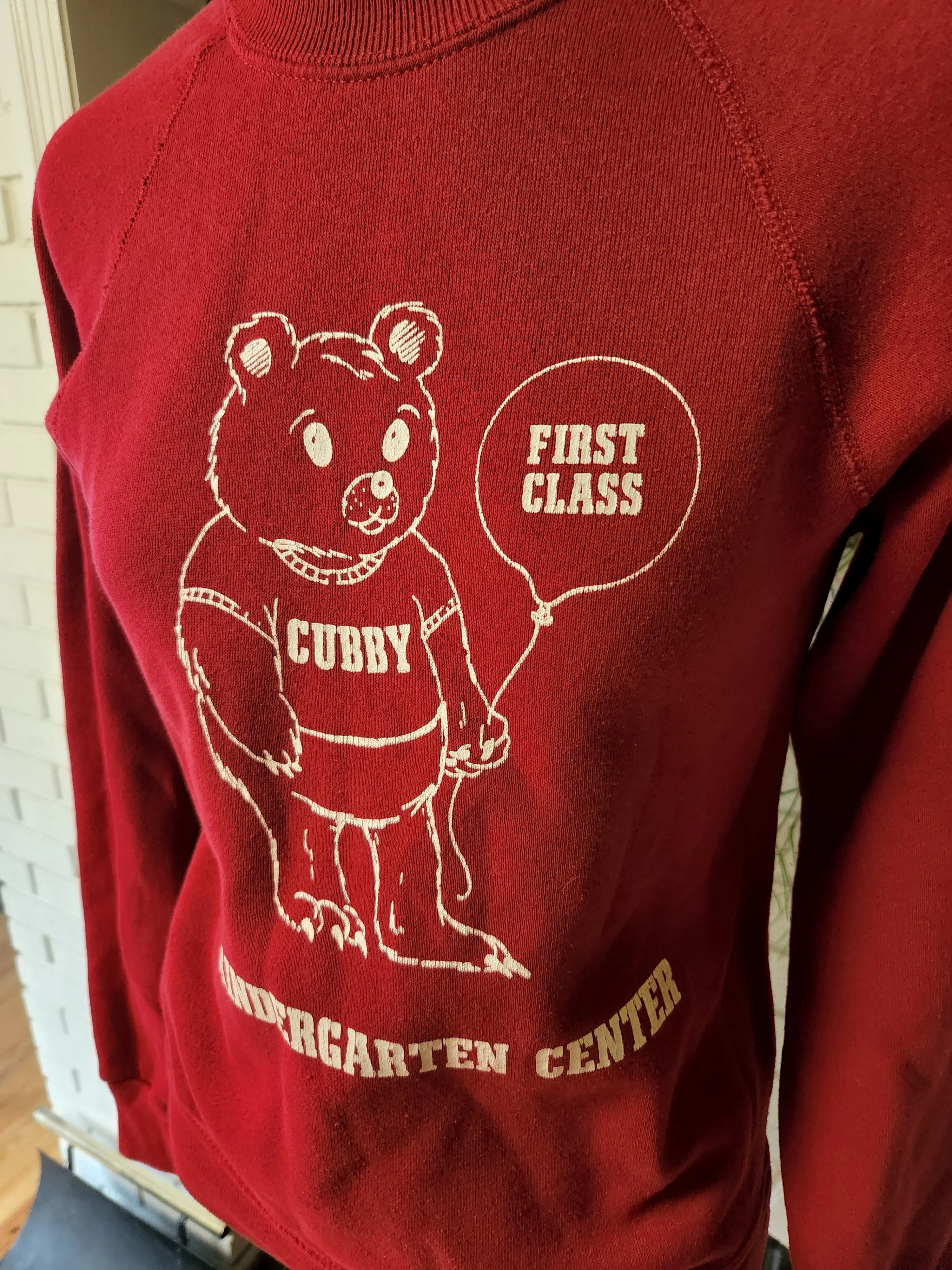 80s Vintage Bear Sweatshirt By Bassett Walker By Bassett Walker - Image 3