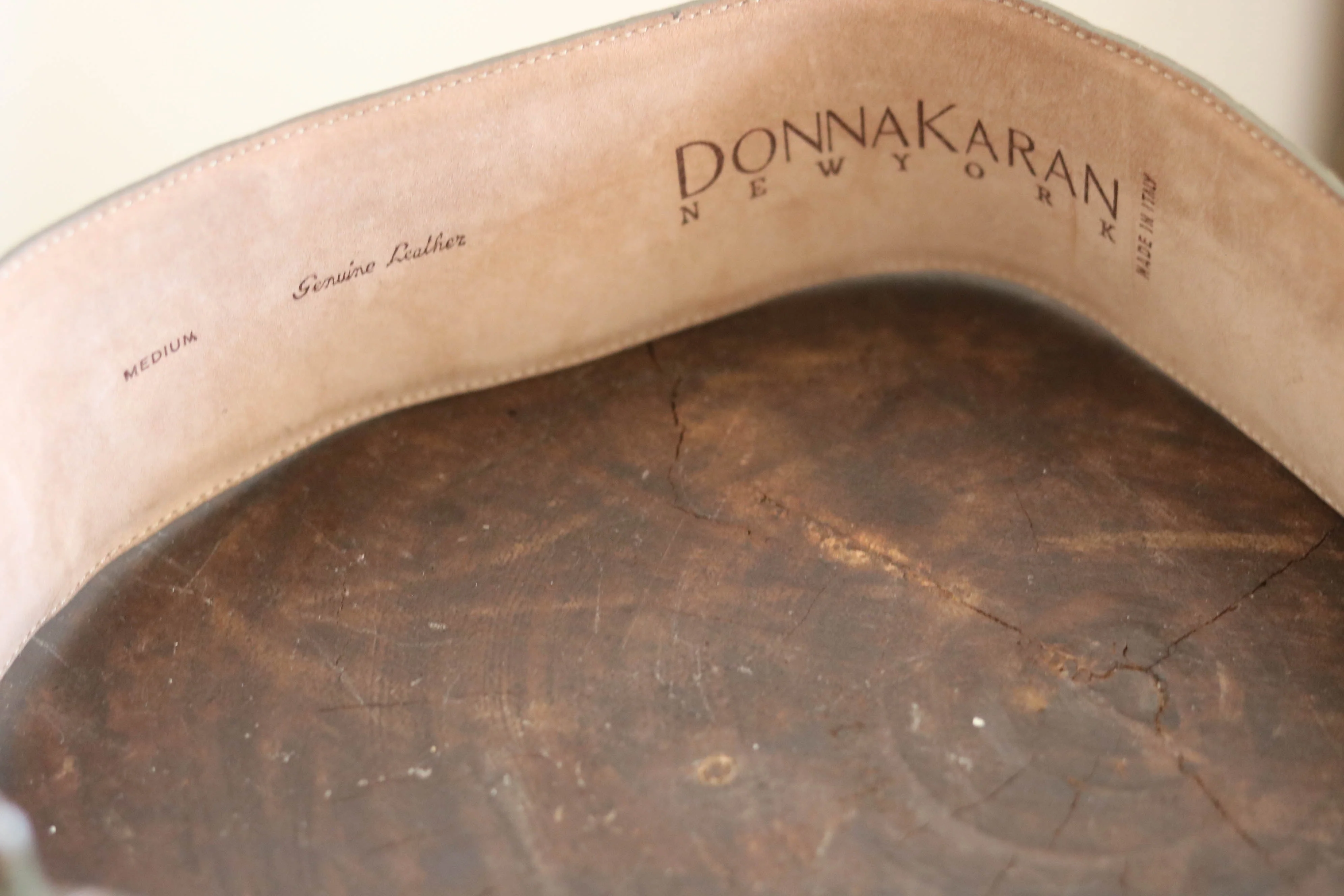 80s Brown Belt Donna Karan - Image 6
