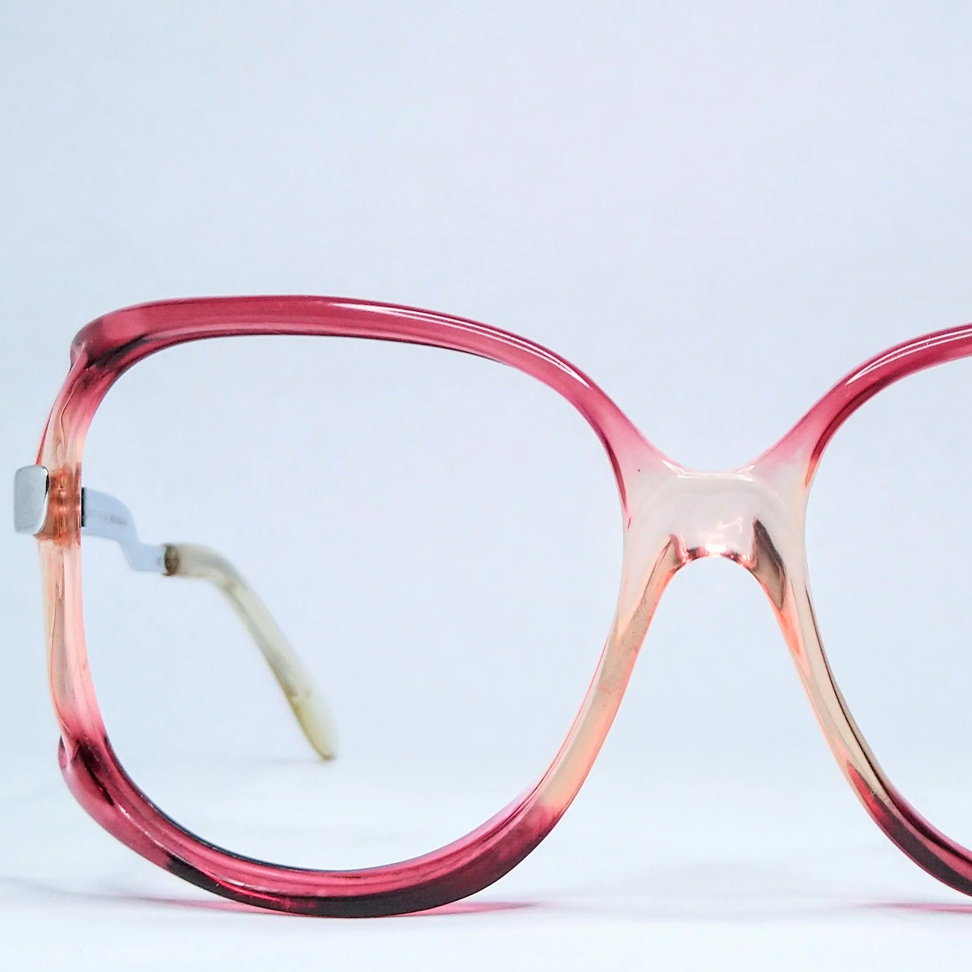 80s Vintage Mondial 50/42 Oversized Eyeglasses Frame By Neostyle - Image 3