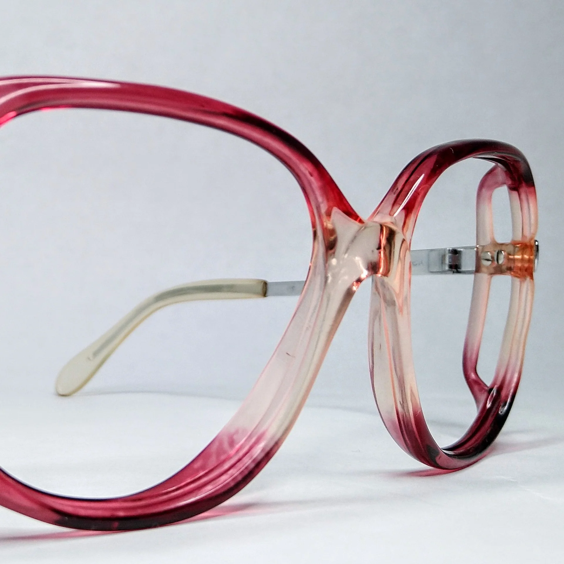 80s Vintage Mondial 50/42 Oversized Eyeglasses Frame By Neostyle - Image 6