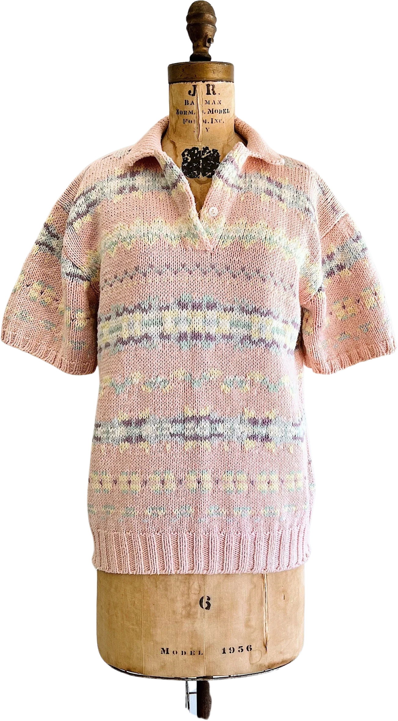80s Vintage Polo Fair Isle Sweater by Ralph Lauren