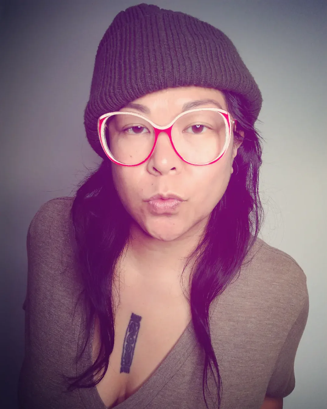 80s Vintage Ysl-121 Cat Eye Eyeglasses Frame France By Yves Saint Laurent - Image 3