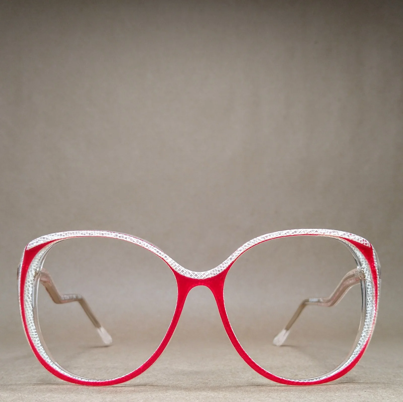 80s Vintage Ysl-121 Cat Eye Eyeglasses Frame France By Yves Saint Laurent - Image 4