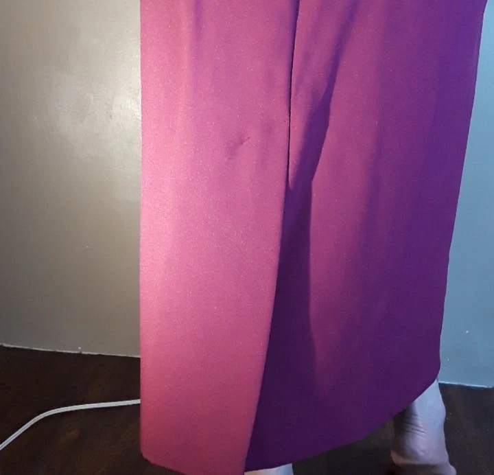 80's Maroon Skirt Suit by Wear Abouts - Image 7