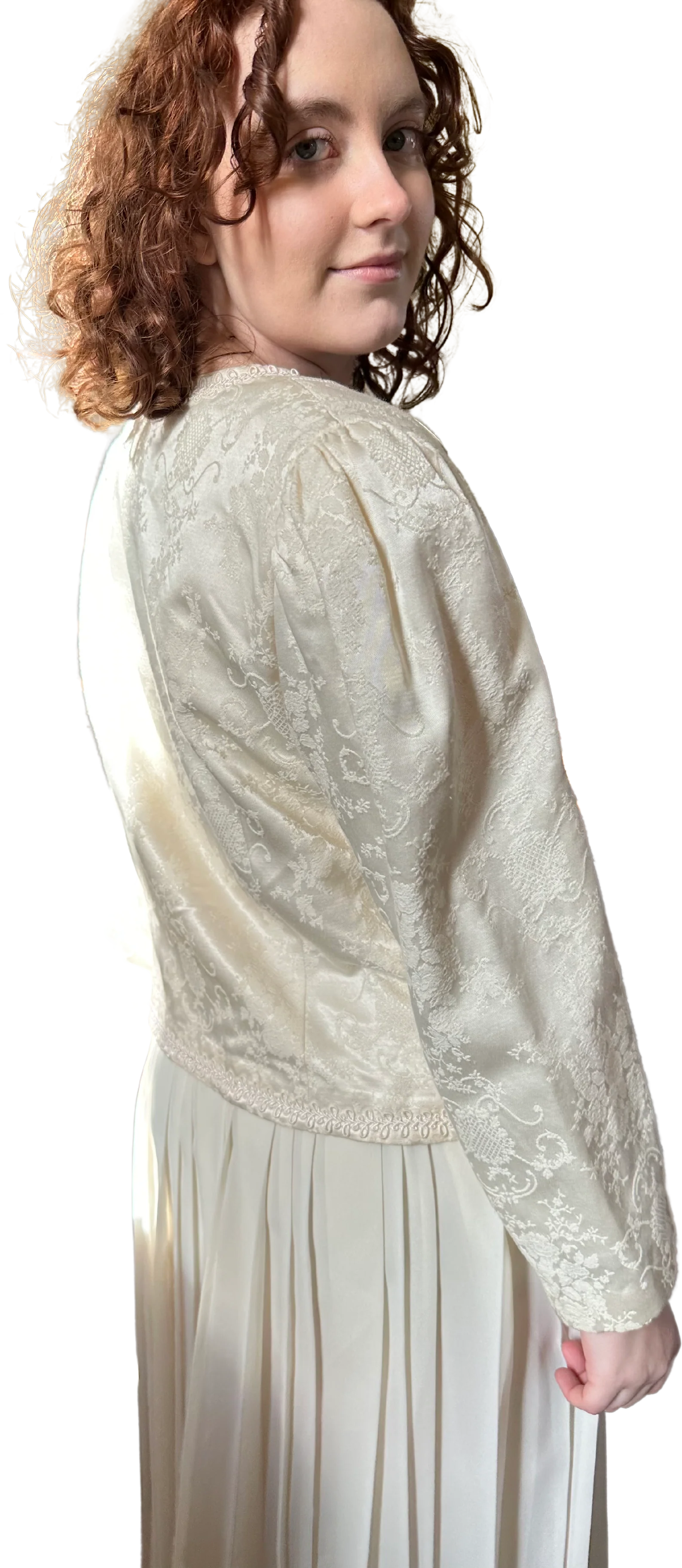 80s Wedding Dress And Blazer Set By Nah Nah Collection by Jonathan Tait - Image 2