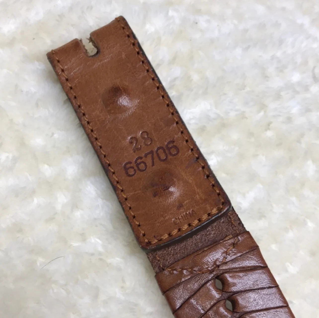 80s Western Leather Belt W Silver-toned Medallions By Western Leather Belt - Image 4