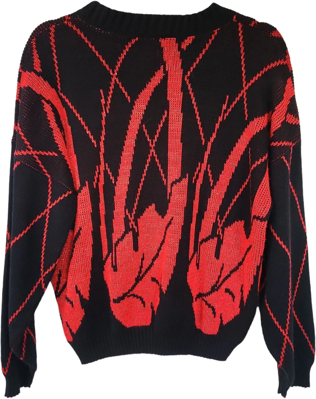 80s Western Sportswear Knit Pullover Sweater By Western Sportswear - Image 2