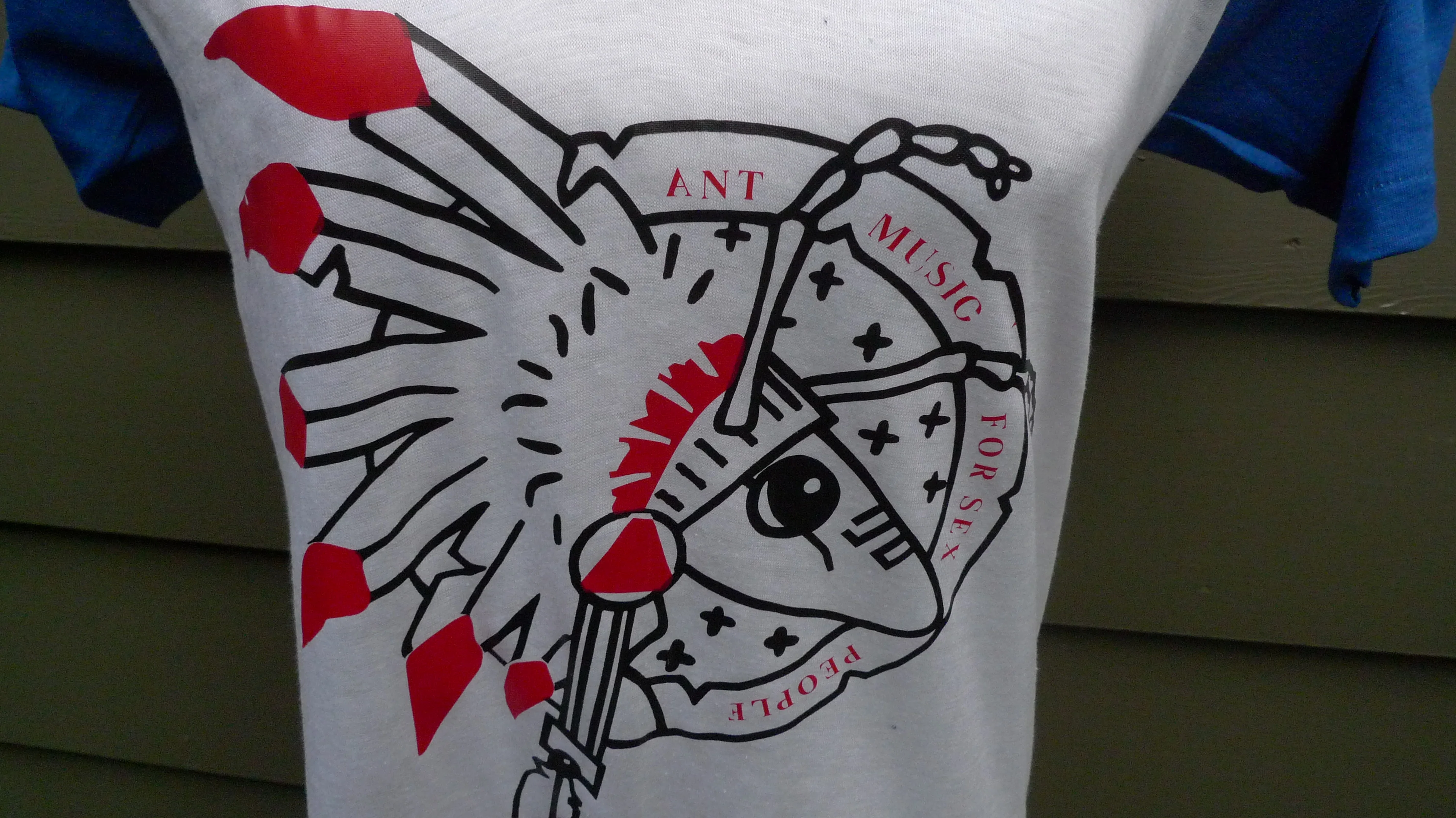 80s Women 36 * Adam Ant Sex People Single Stitch Shirt By Texas Tops - Image 3