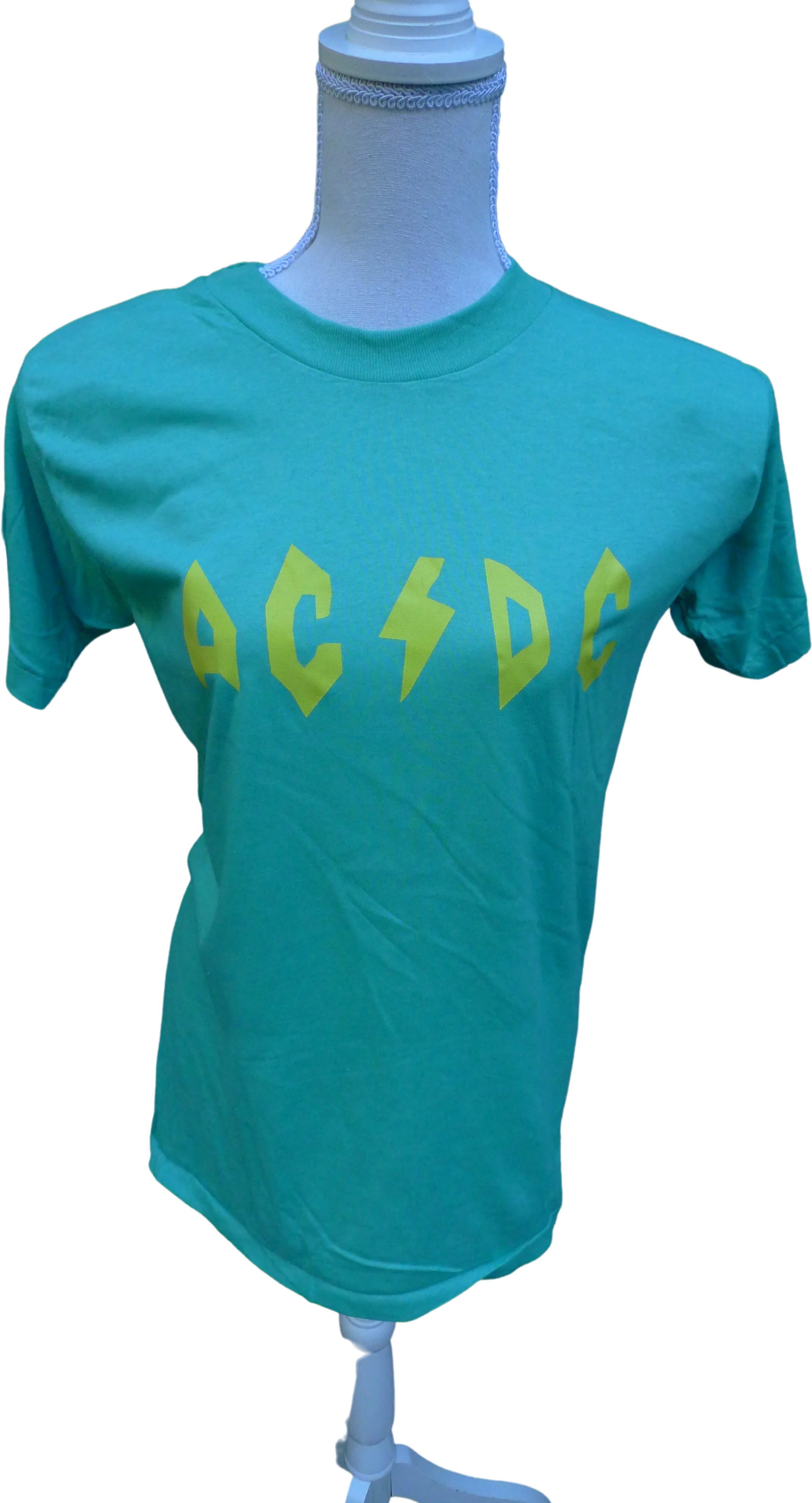 80s Womens 39 * Ac Dc Single Stitch Shirt