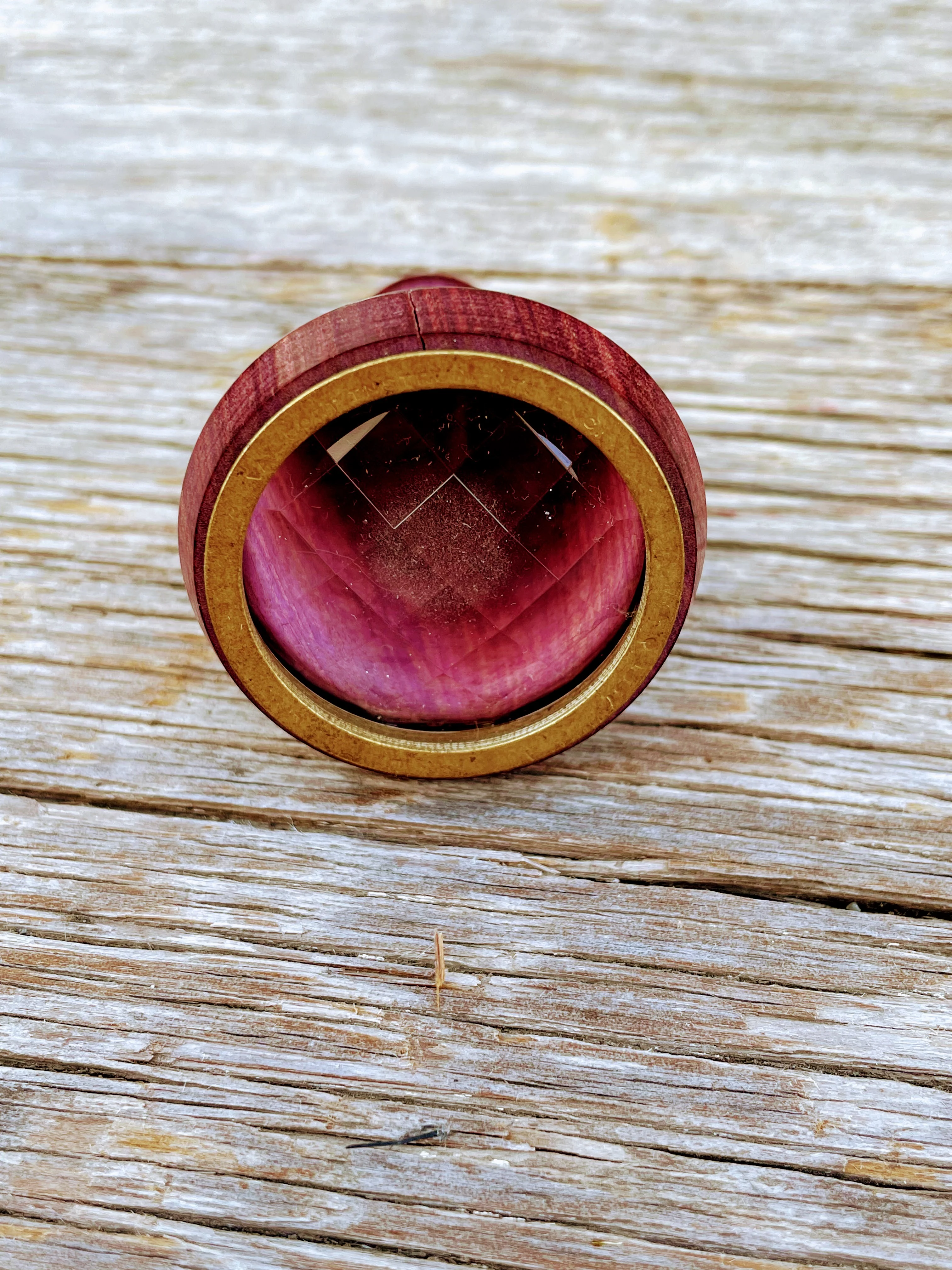 80s Wooden Dioptric Prism Kaleidoscope The Dragonfly By Van Cort Instruments - Image 4