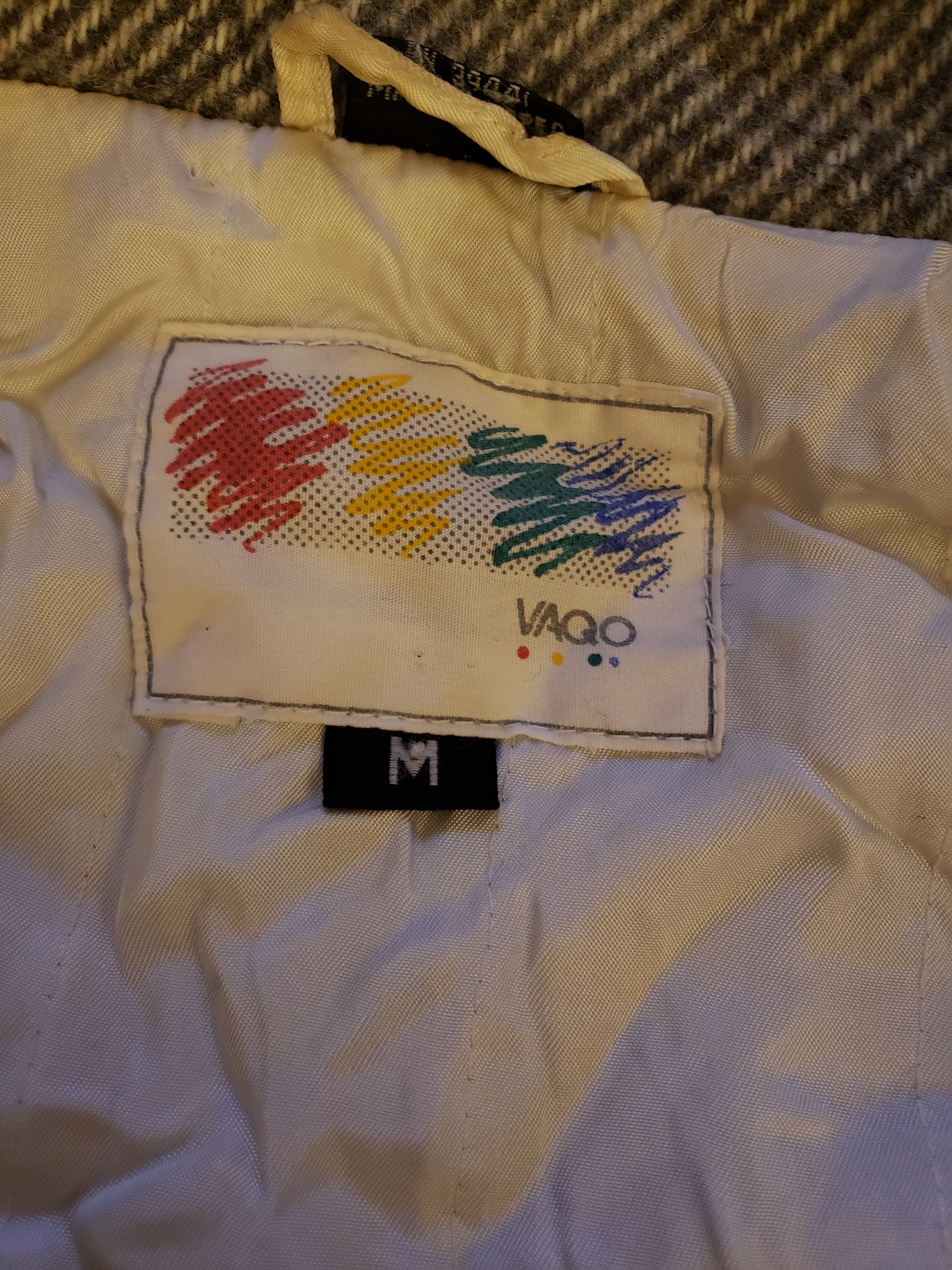 80s Wool Blend Jacket By Vaqo - Image 3