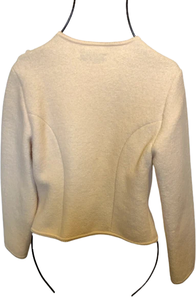 80s Wool Geiger Off White Blazer By Geiger - Image 2