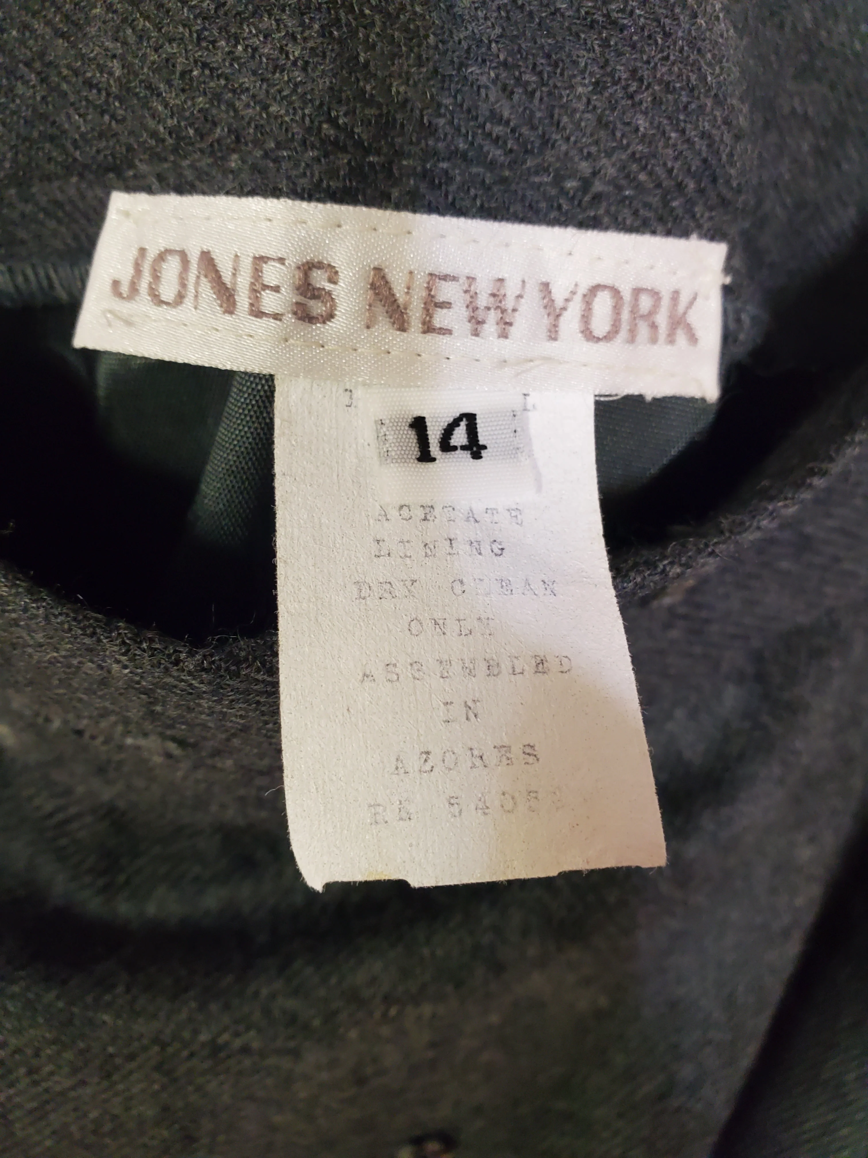80s Wool Wrap Skirt By Jones New York - Image 4