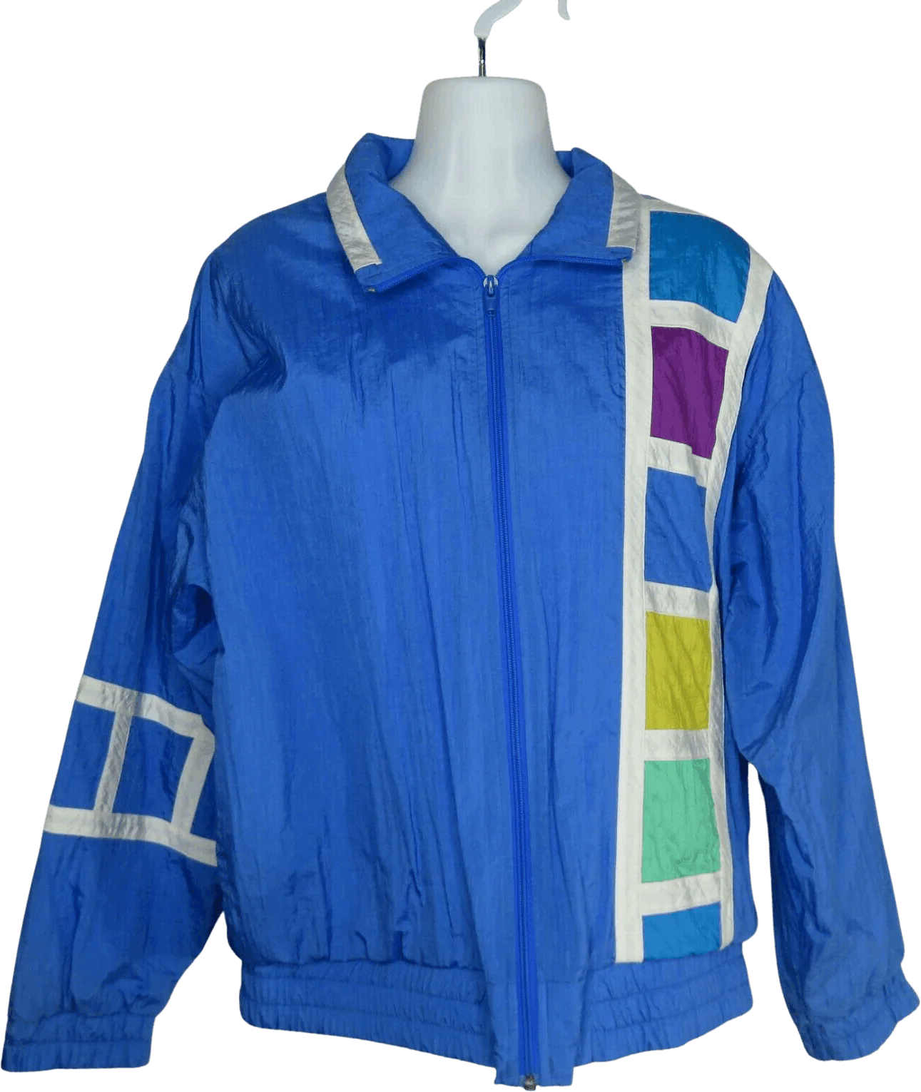90’s Mens Colorblock Track Jacket by Towne London Fog
