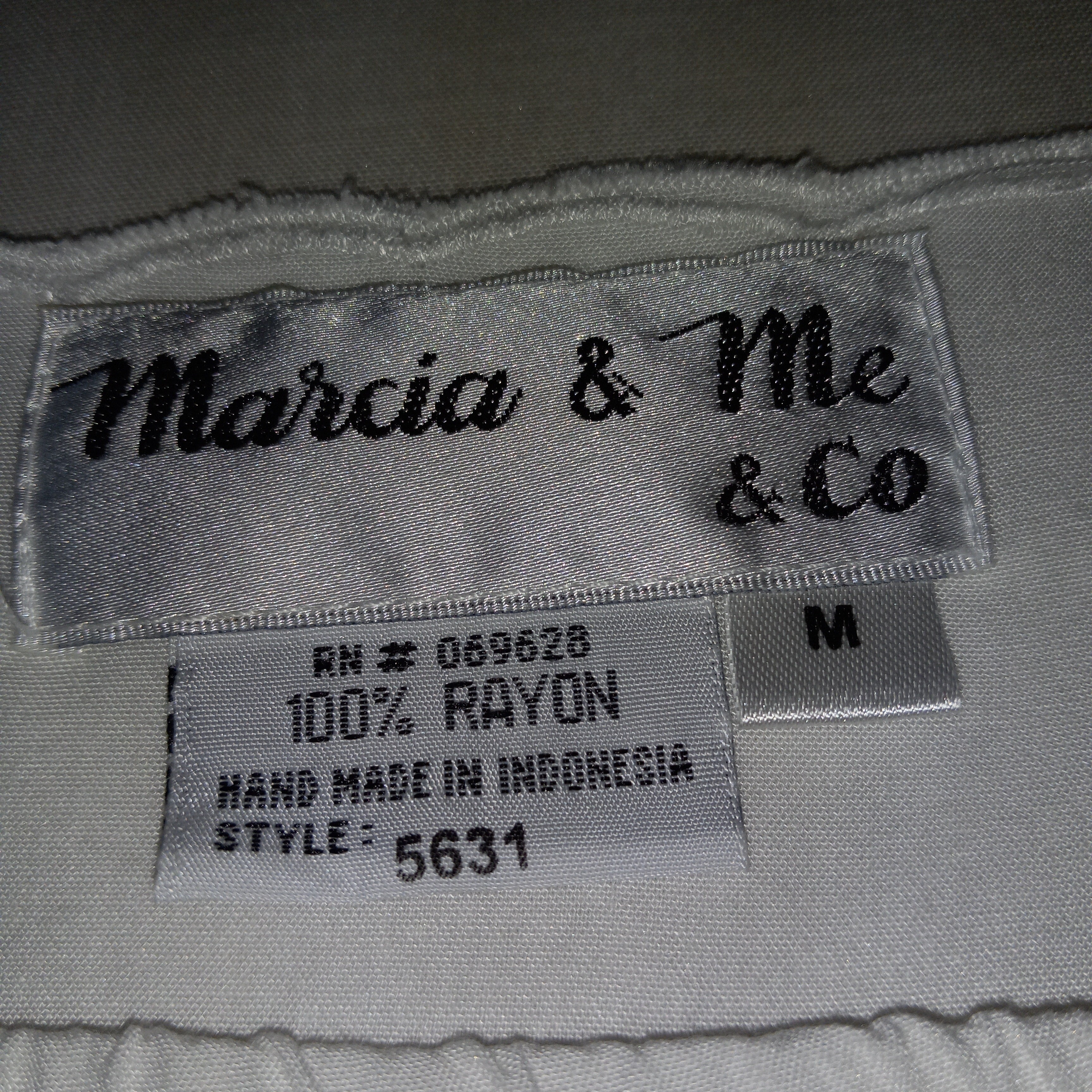 90’s White Rayon Lace and Beads 3 Piece Pants Suit by Marcia & Me & Co - Image 13
