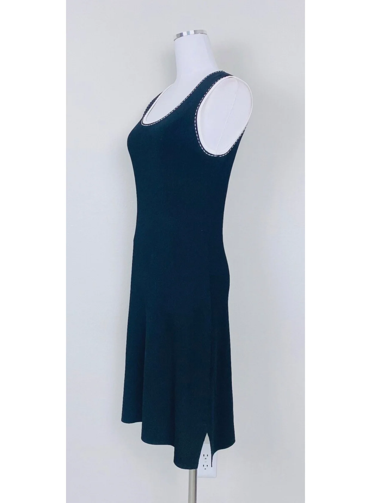 90s/00s 90s Vintage Vertigo Rayon And Nylon Knit Dress Set - Image 3
