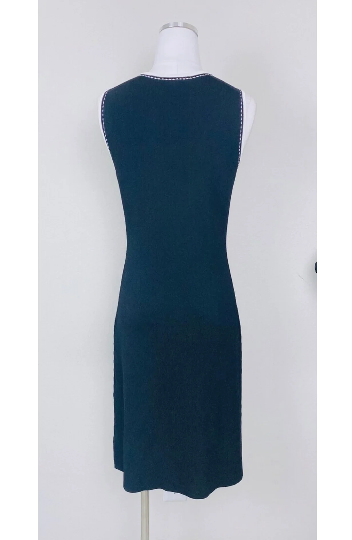 90s/00s 90s Vintage Vertigo Rayon And Nylon Knit Dress Set - Image 4