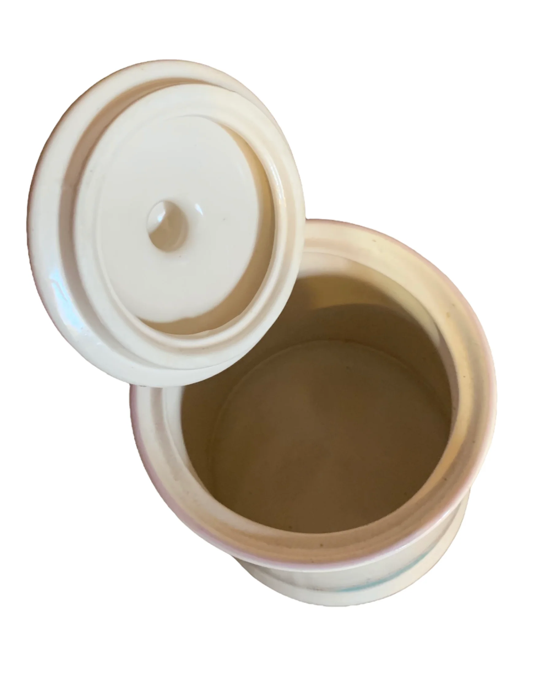 90s/00s Canister Jar With Lid - Image 3