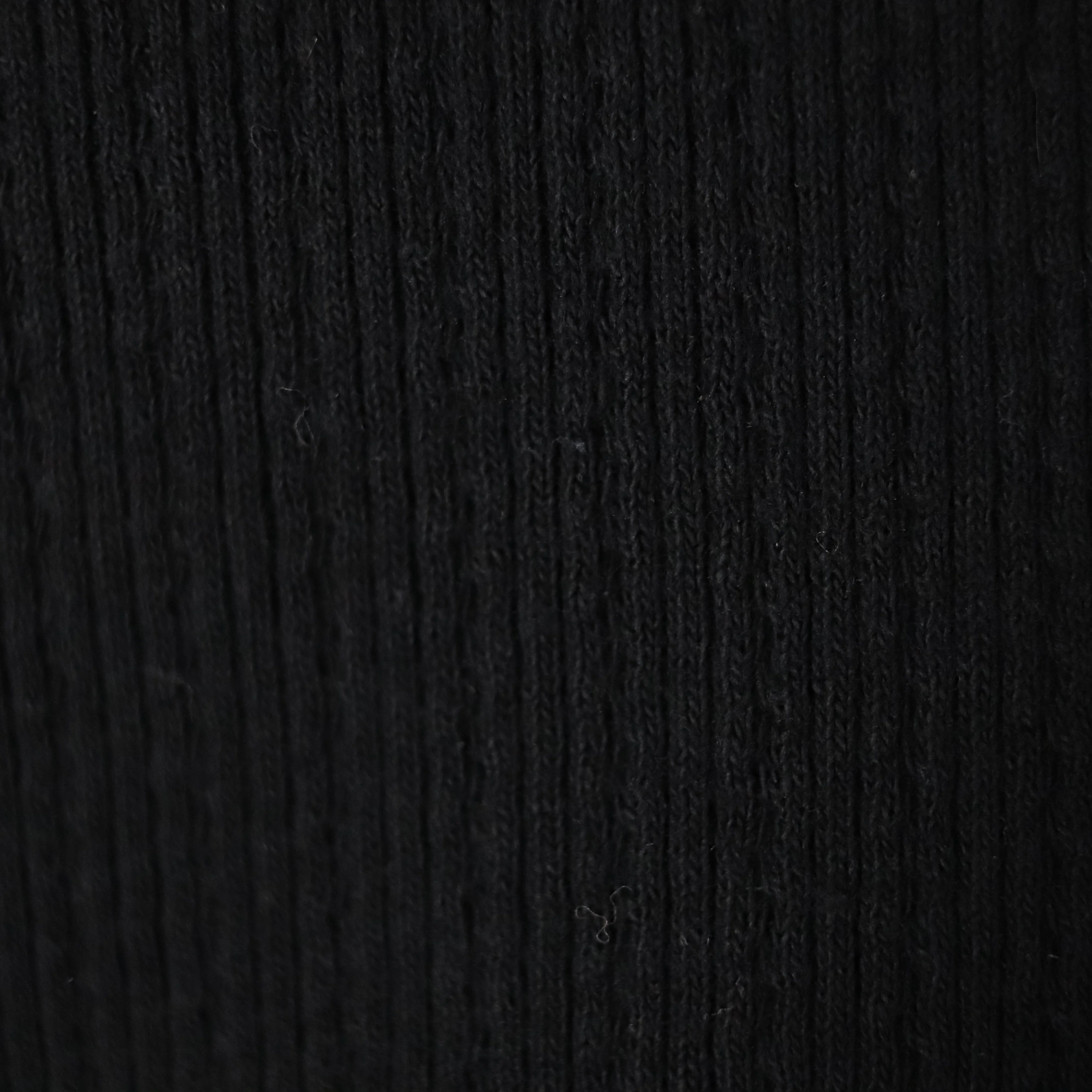 90s/00s Black Ribbed Knit Cotton Bodycon Maxi Dress By Espirit - Image 10