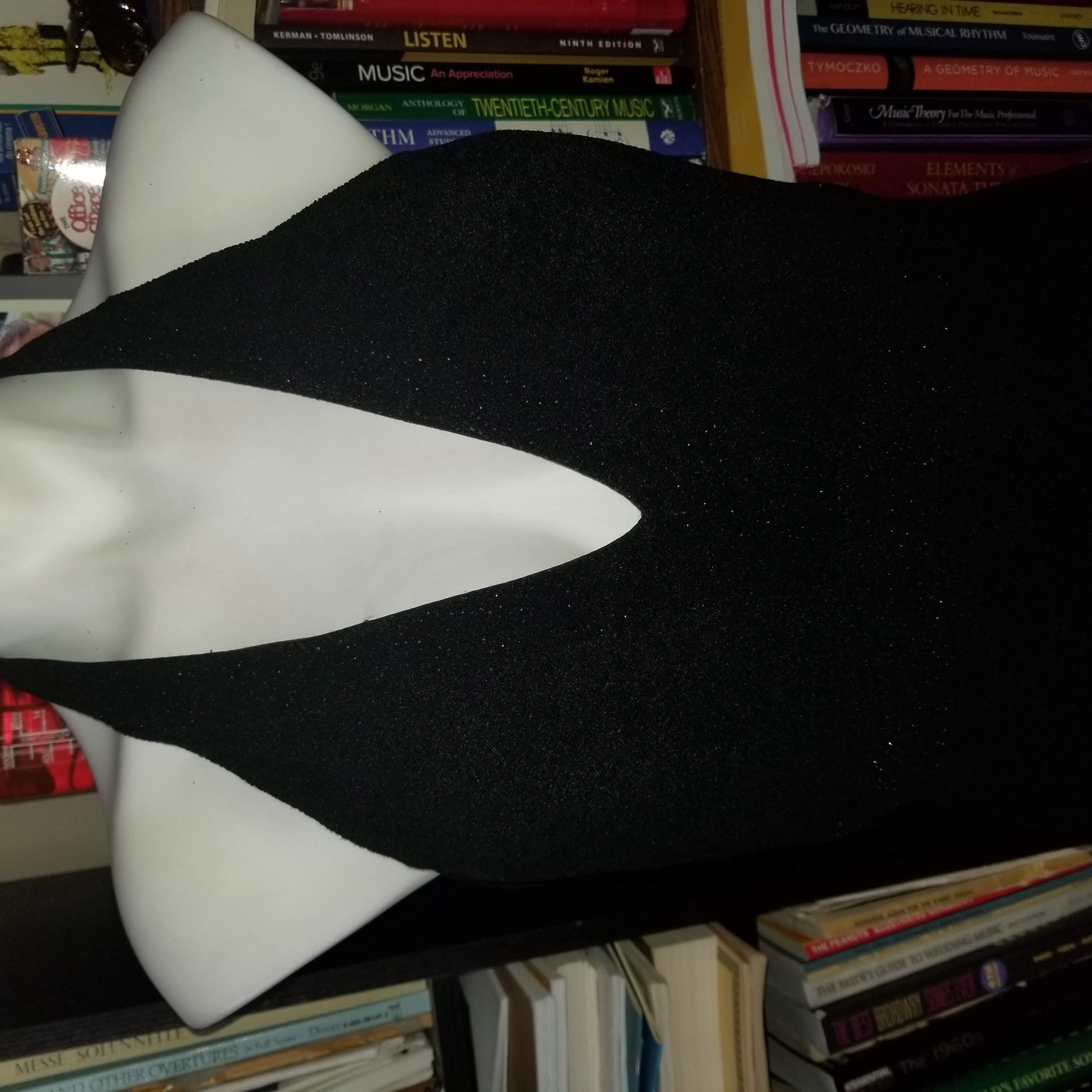 90s/00s Black Stretch Halter Gown And Jacket Set By Scott McClintock - Image 4