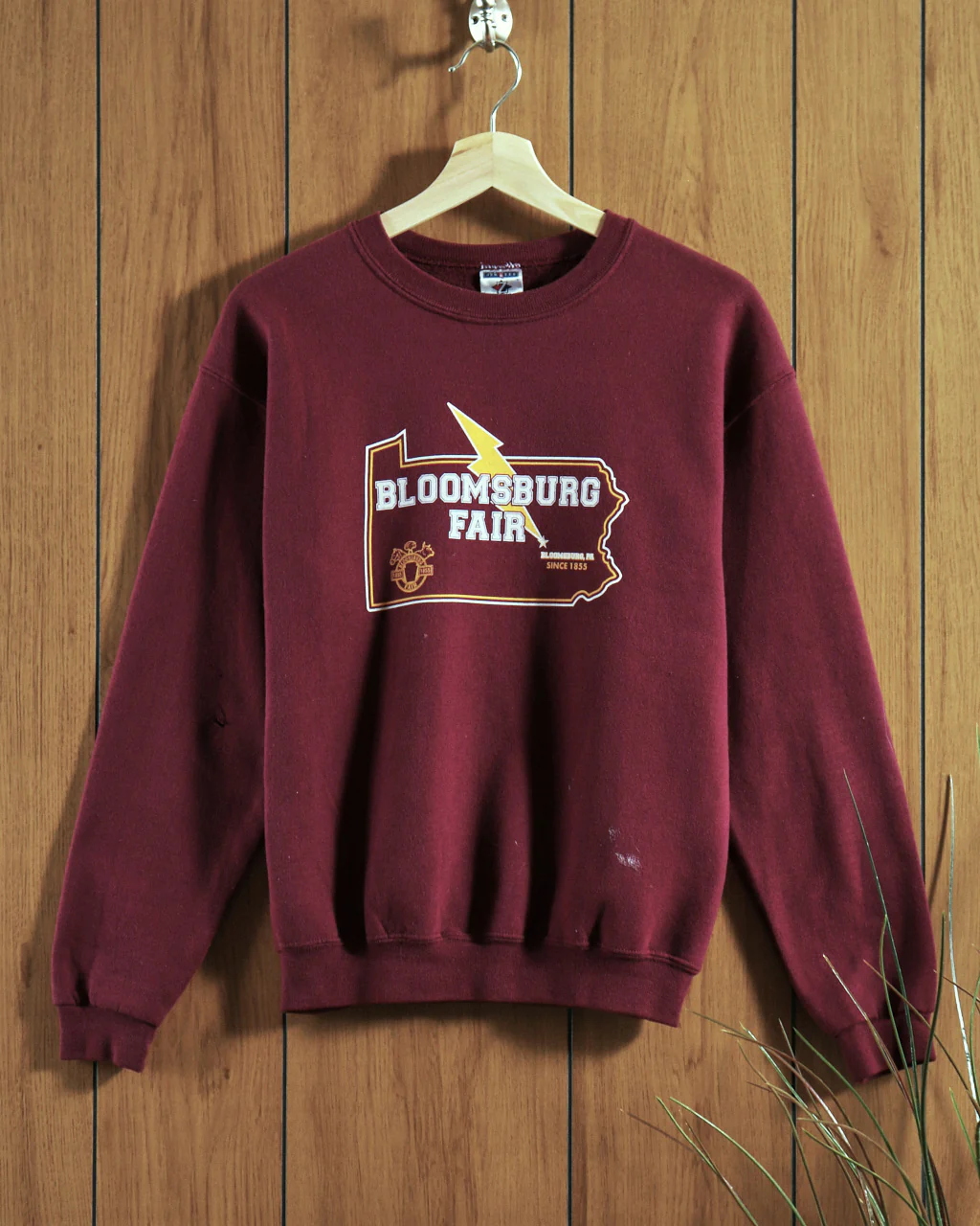 90s/00s "bloomsburg Fair" Sweatshirt By Jerzees - Image 2