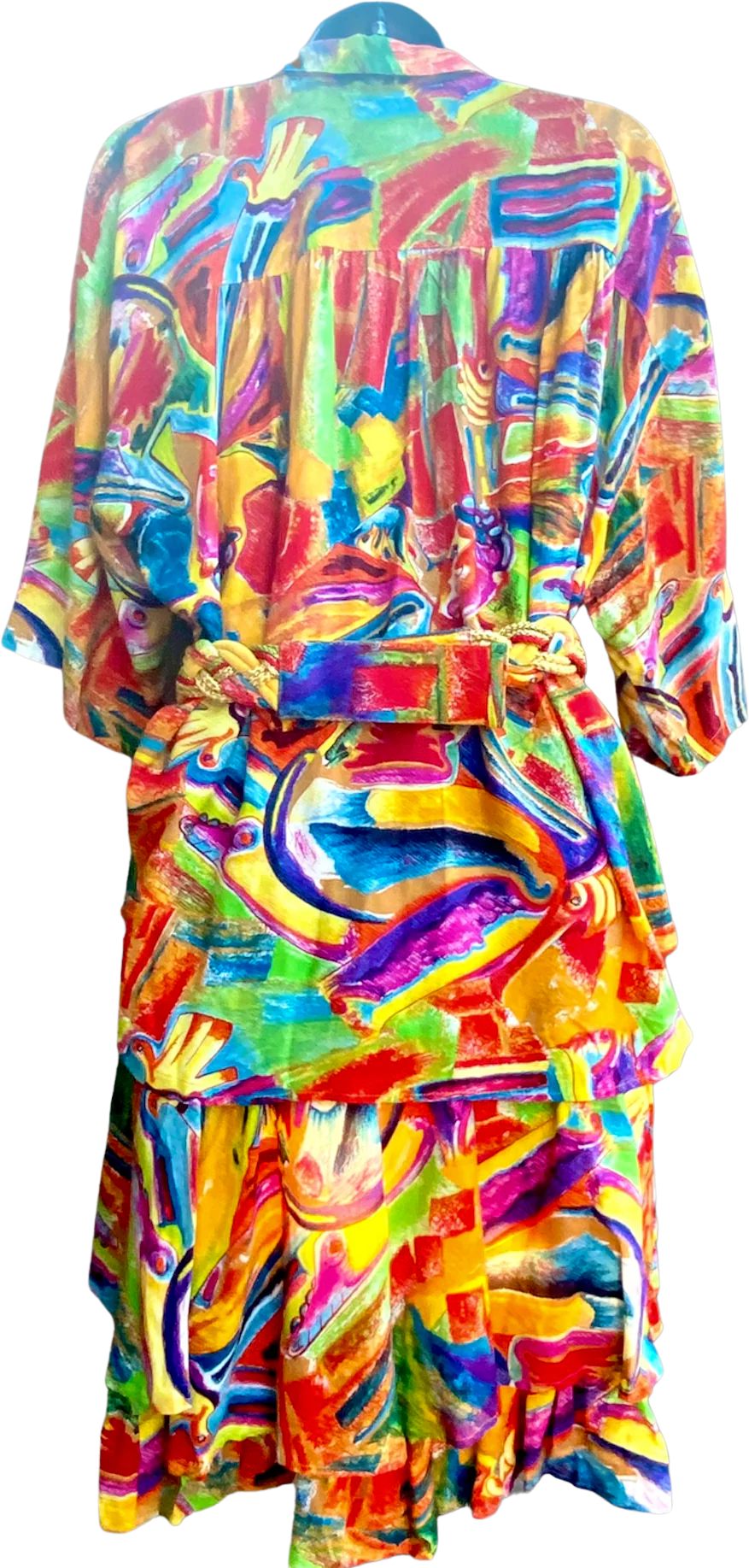 90s/00s Bonnie Boyington 3pc Skirt Art To Wear Set By Bonnie Boyington - Image 2