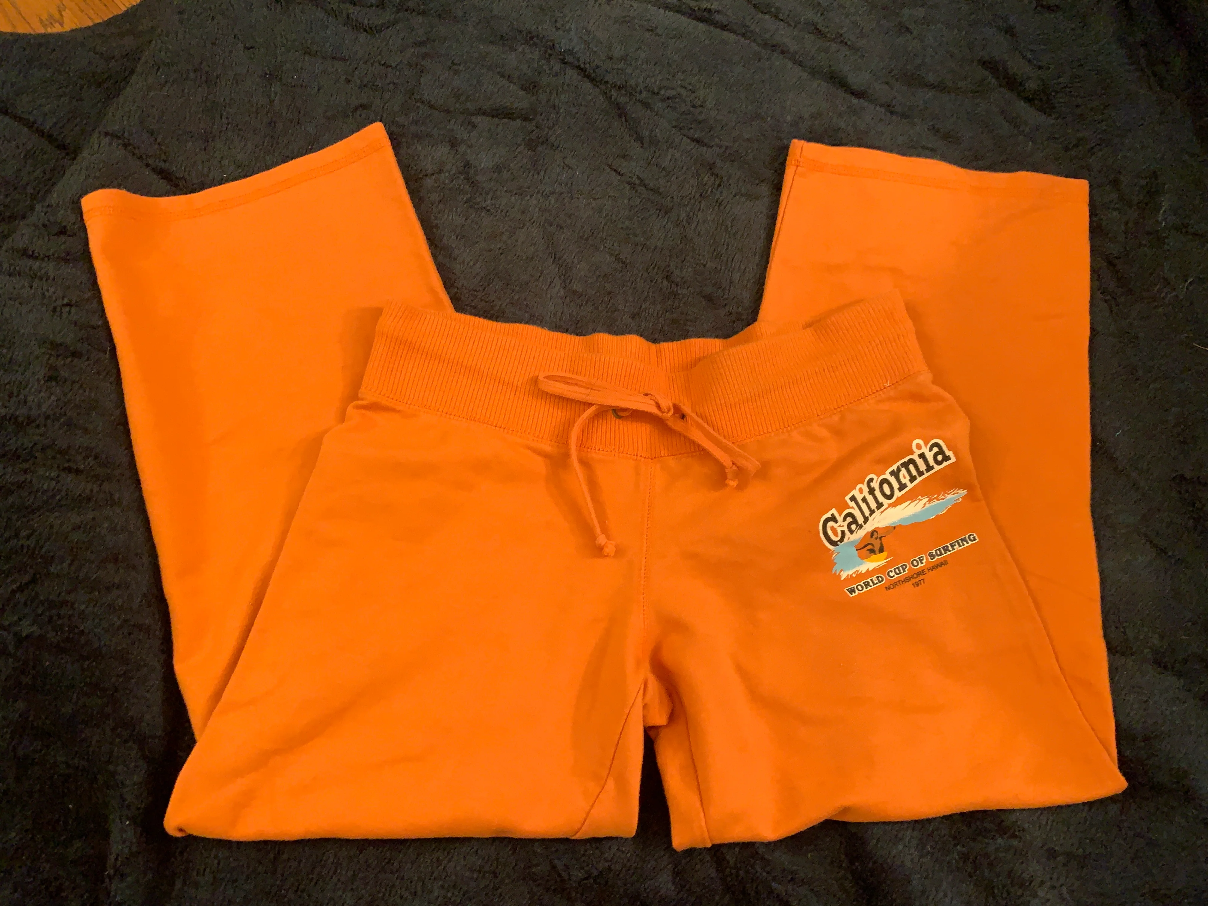 90s/00s California Hawaii Surfing Sweatpants Joggers Track By Derek Heart - Image 5