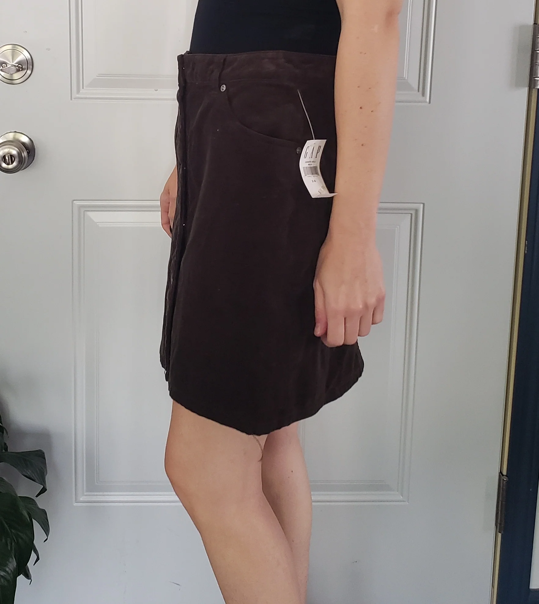90s/00s Corduroy Miniskirt By Gap - Image 5