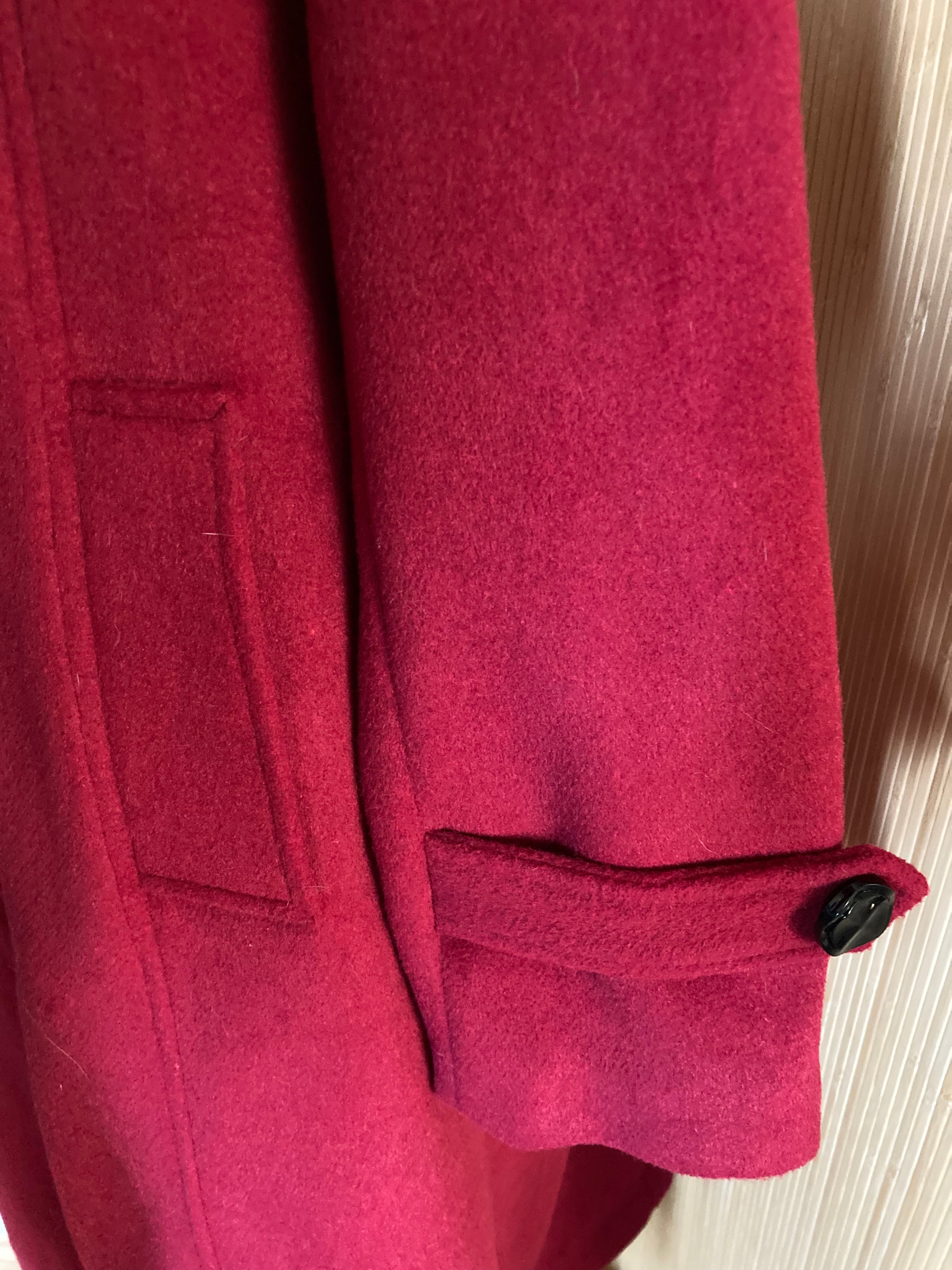 90s/00s Detailed Doublebreasted Coat By Escalier - Image 8