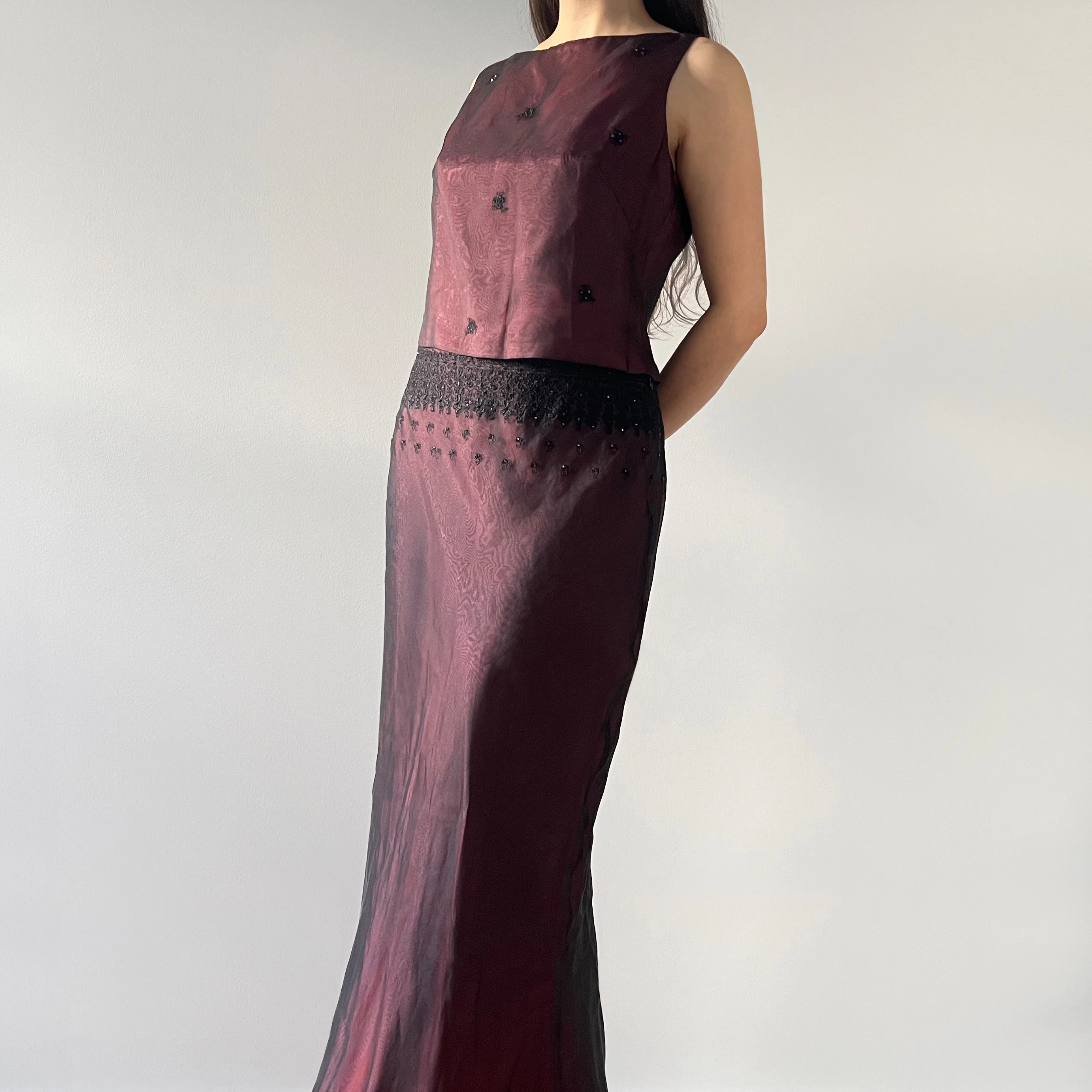 90s/00s Formal Two Piece Set By Laundry by Shelli Segal - Image 3