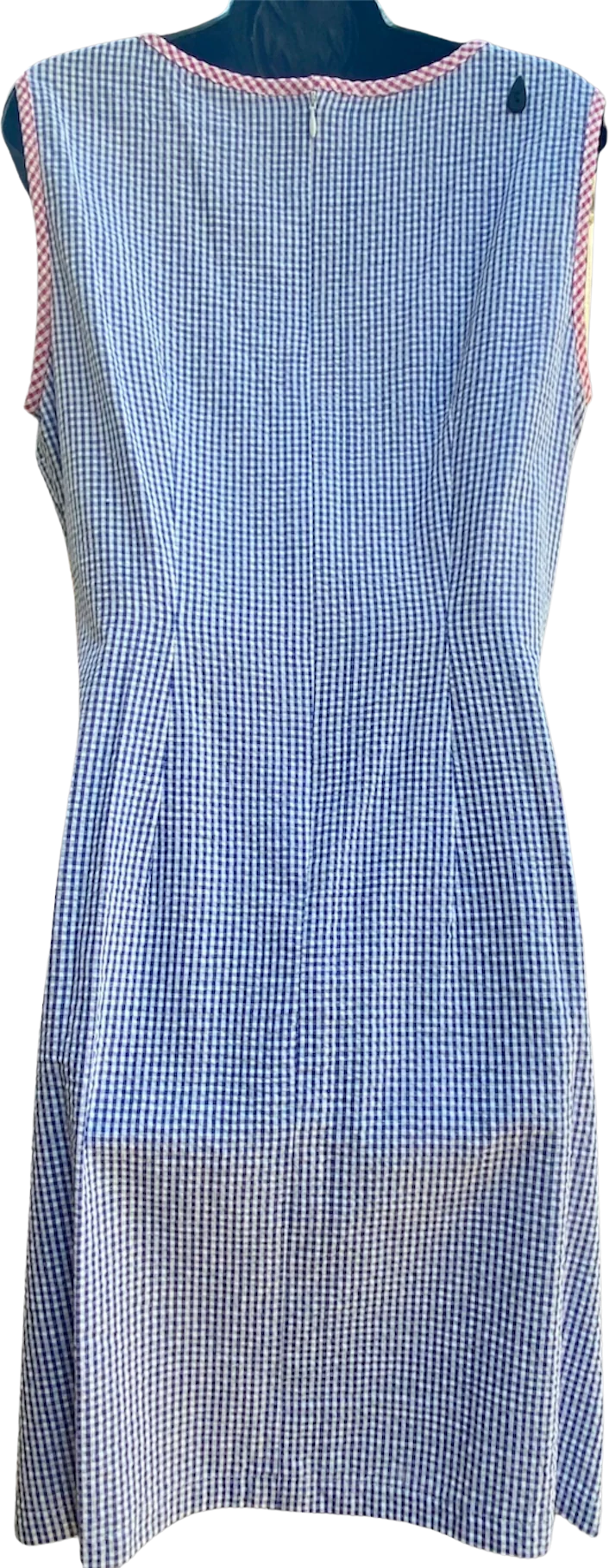 90s/00s Gingam Watermelon Dress By Cottontail Originals - Image 2