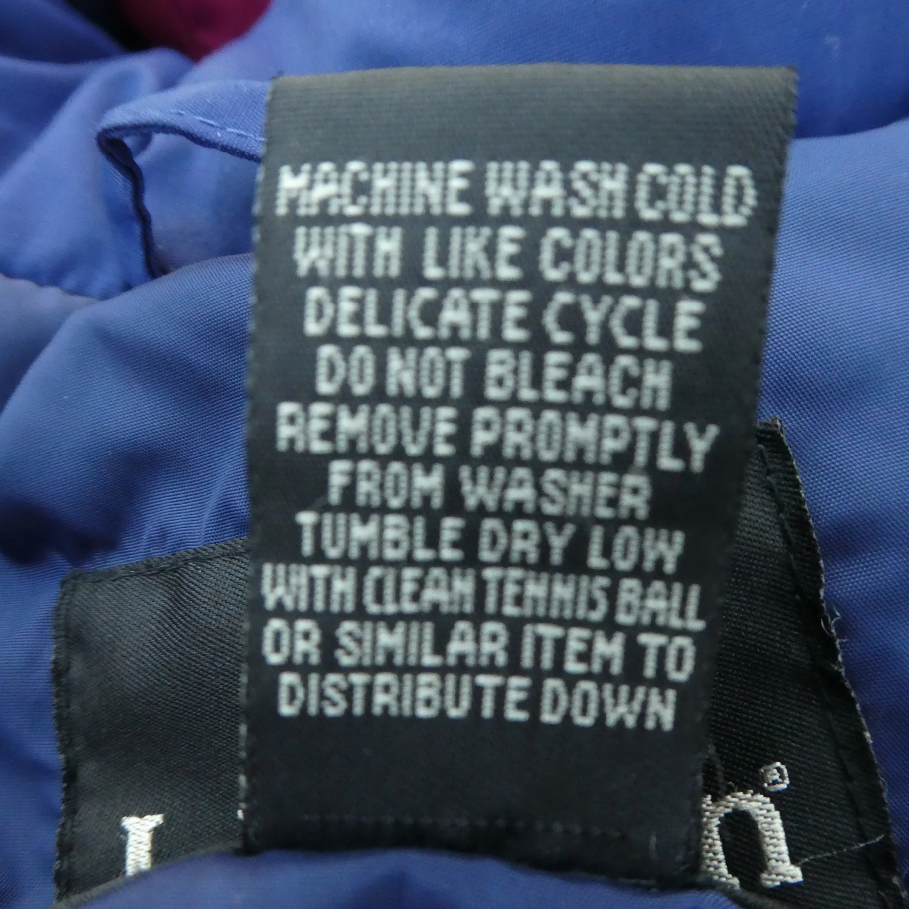 90s/00s Goose Down Parka Puffer Detachable Hood Plum L by LL Bean - Image 9