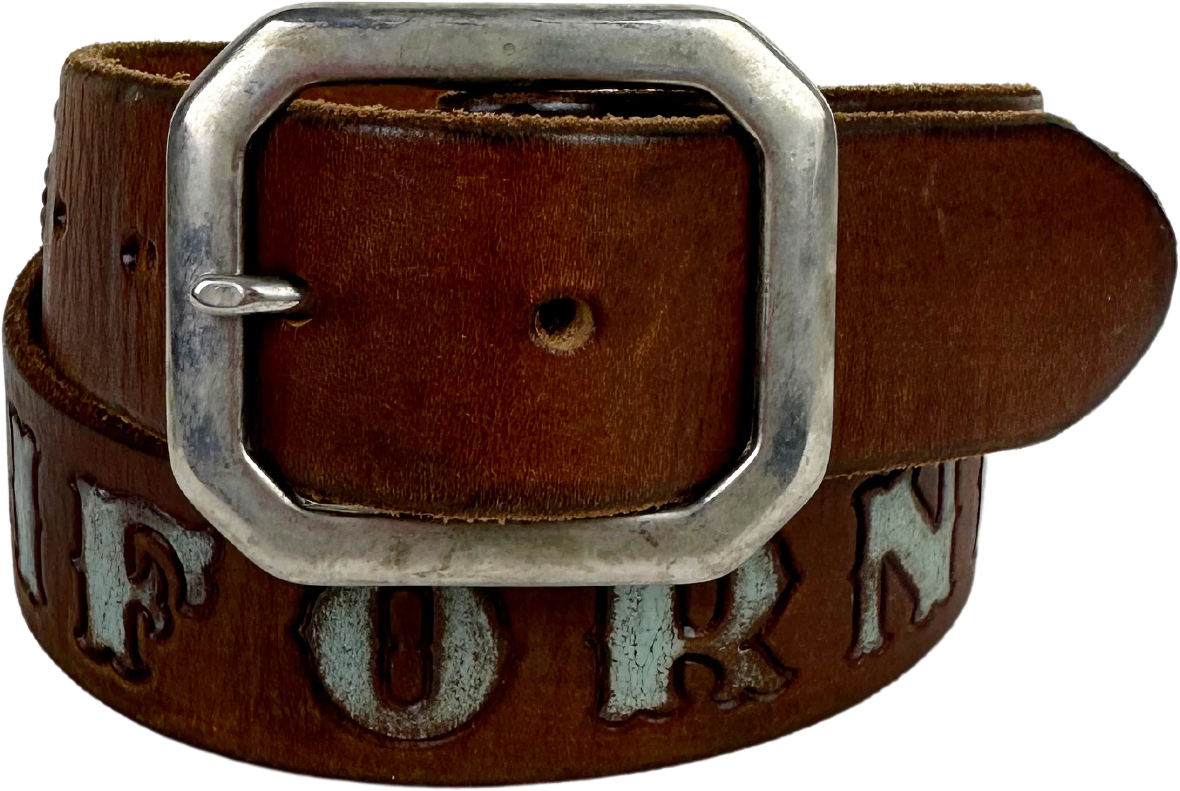 90s/00s Jeff Gallea Vintage California Studded Belt By Jeff Gallea