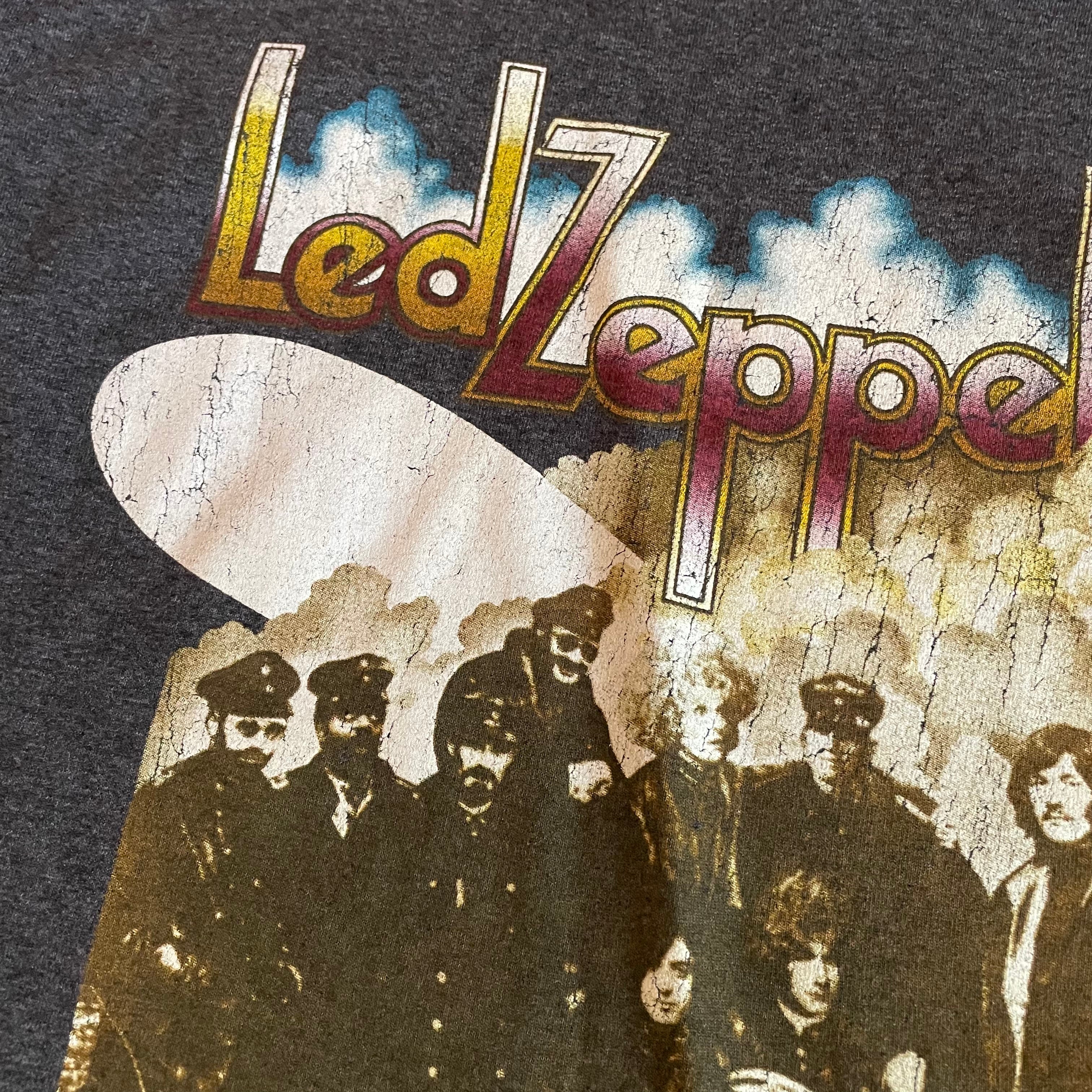 90s/00s Led Zeppelin Ringer Graphic Tee By Bayside's Best - Image 5