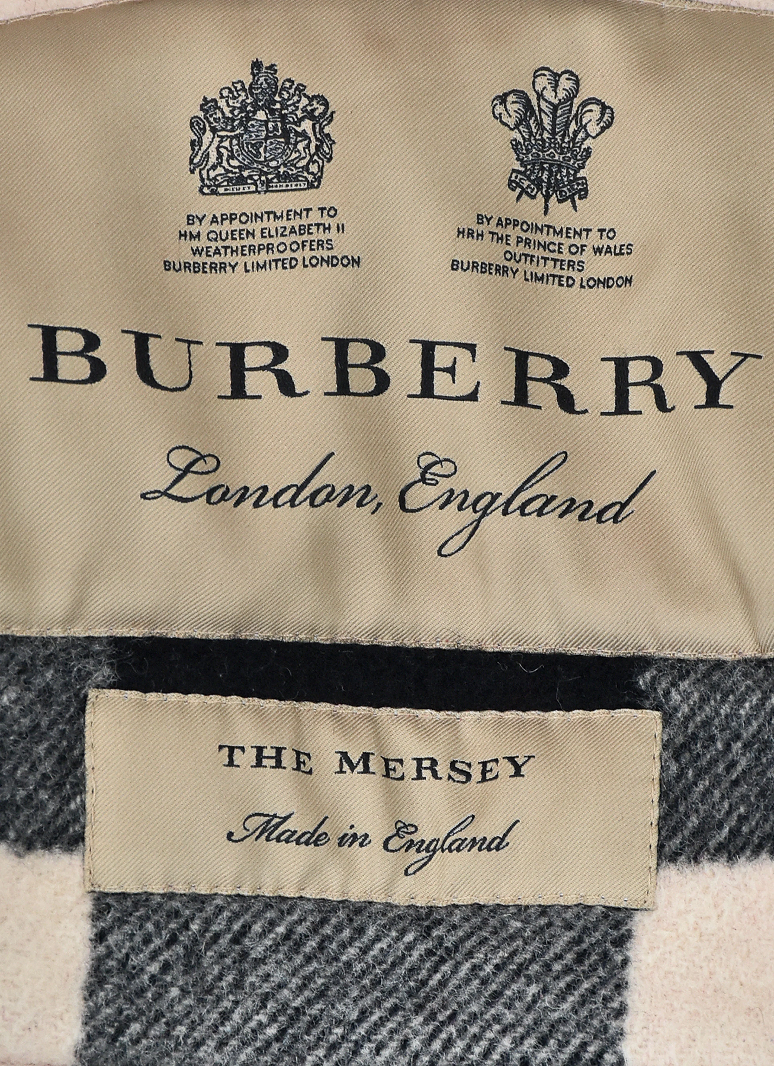 90s/00s Mersey Duffle Coat With Buffalo Horn Toggles By Burberry - Image 8