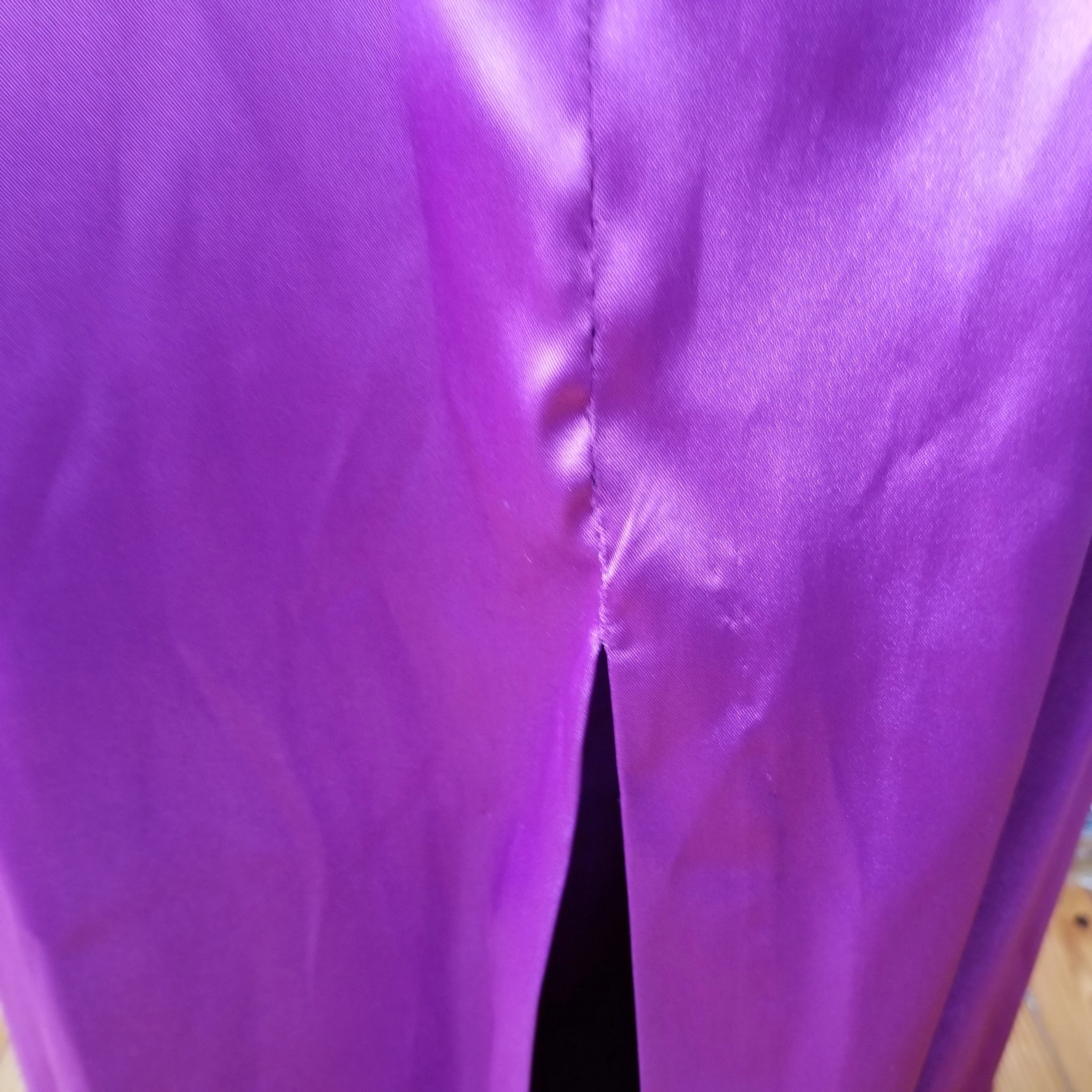 90s/00s Pink Stretch Tall Gown Crystal Detail By Nightway - Image 5