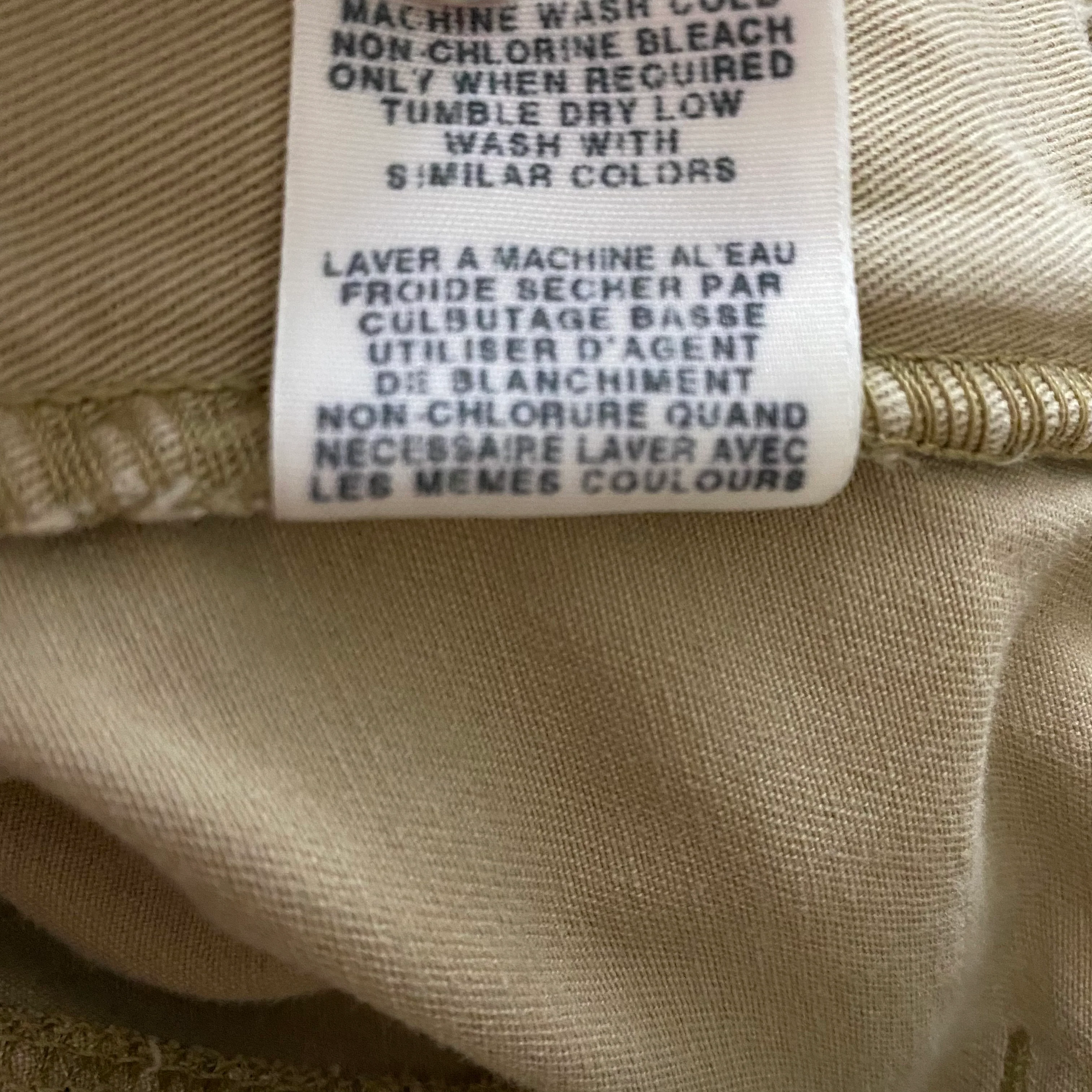 90s/00s Rl Khaki Chino Saturday Carpenter Jean By Ralph Lauren - Image 14