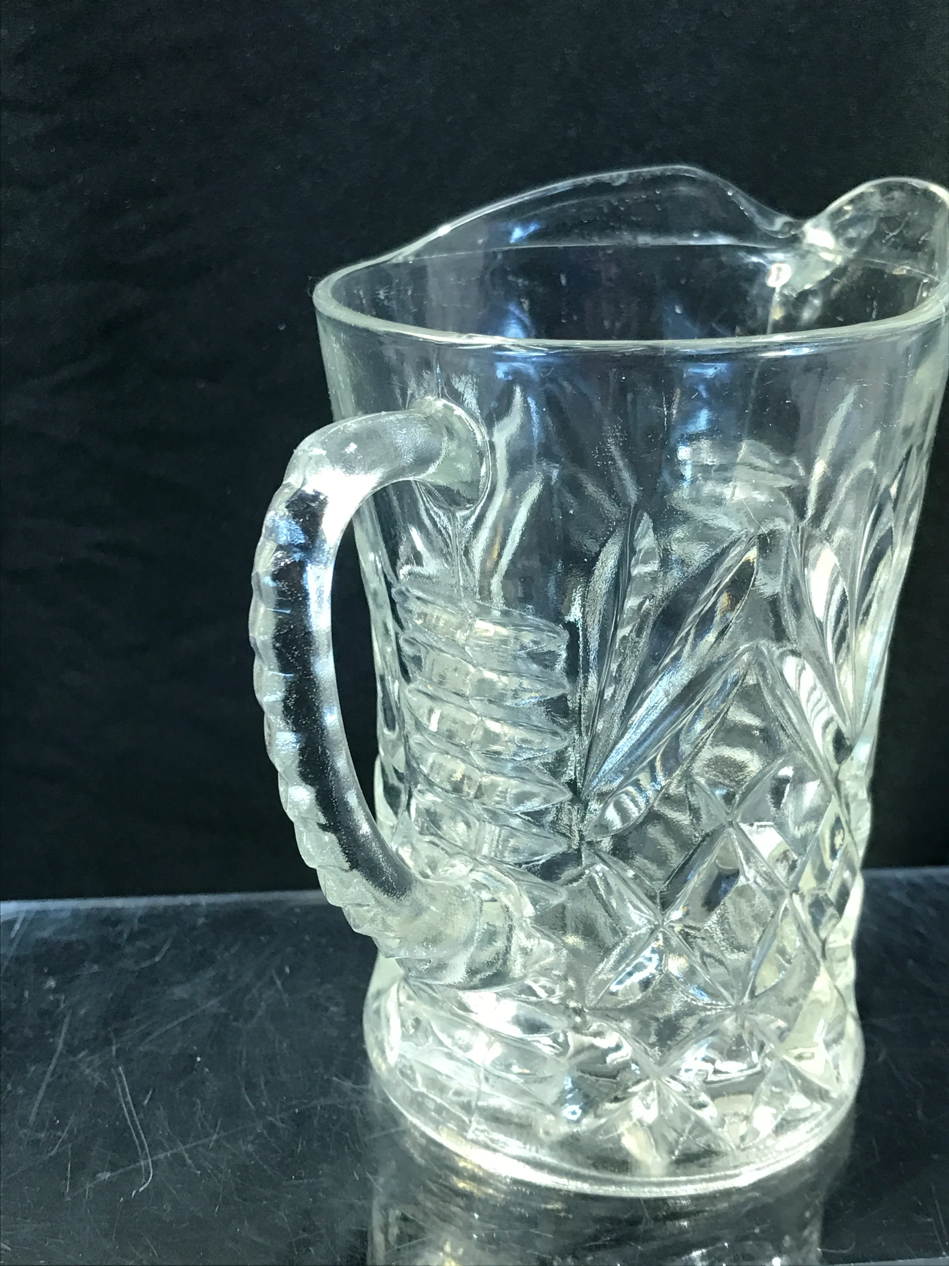 90s/00s Small Glass Creamer Pitcher - Image 5
