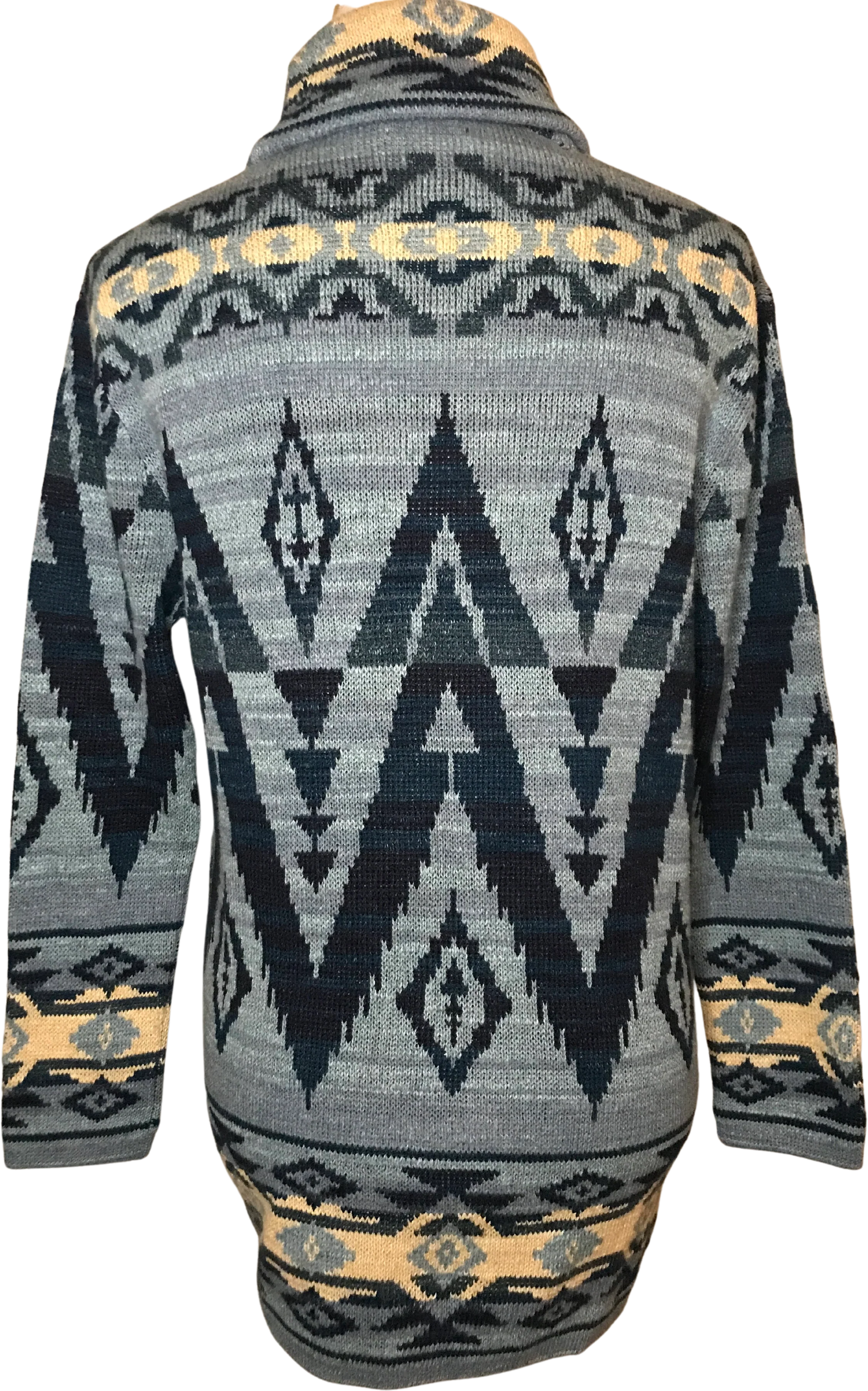 90s/00s Southwestern Pendleton Style Cardigan by Ralph Lauren - Image 2