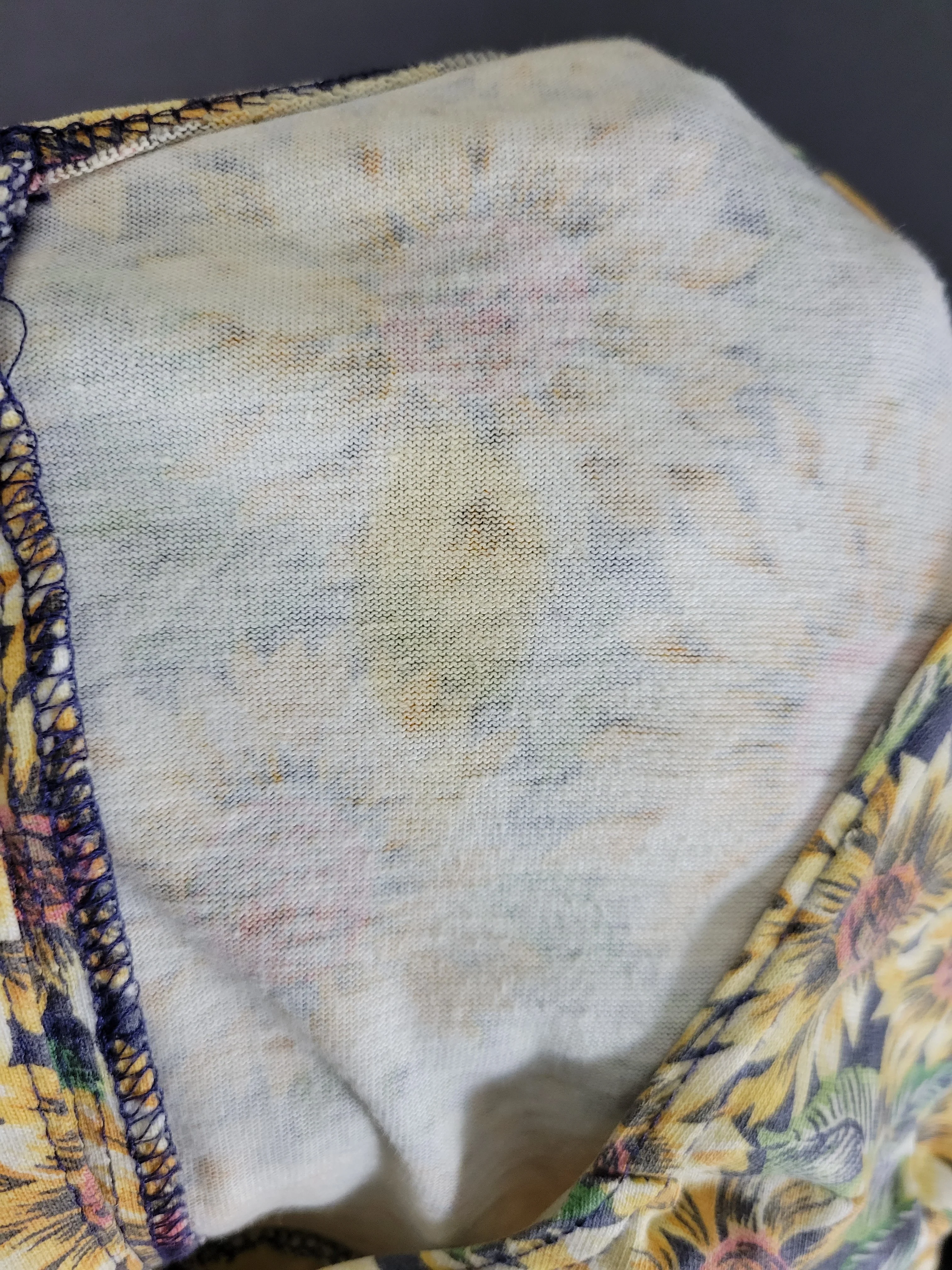 90s/00s Sunflower Print Short Sleeve Romper By Energie - Image 13