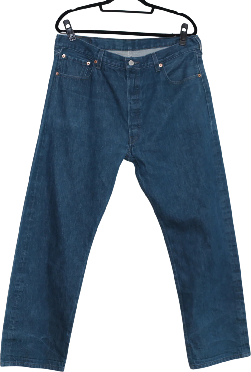 90s/00s Teal Blue Button Fly Levi's 501 By Levi's